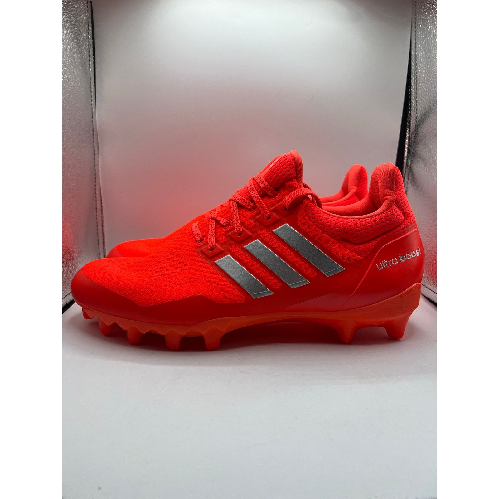 Adidas Adidas UltraBoost Cleat “Solar Red” size 13 men’s Size US 13 / EU 46 - 1 Thumbnail