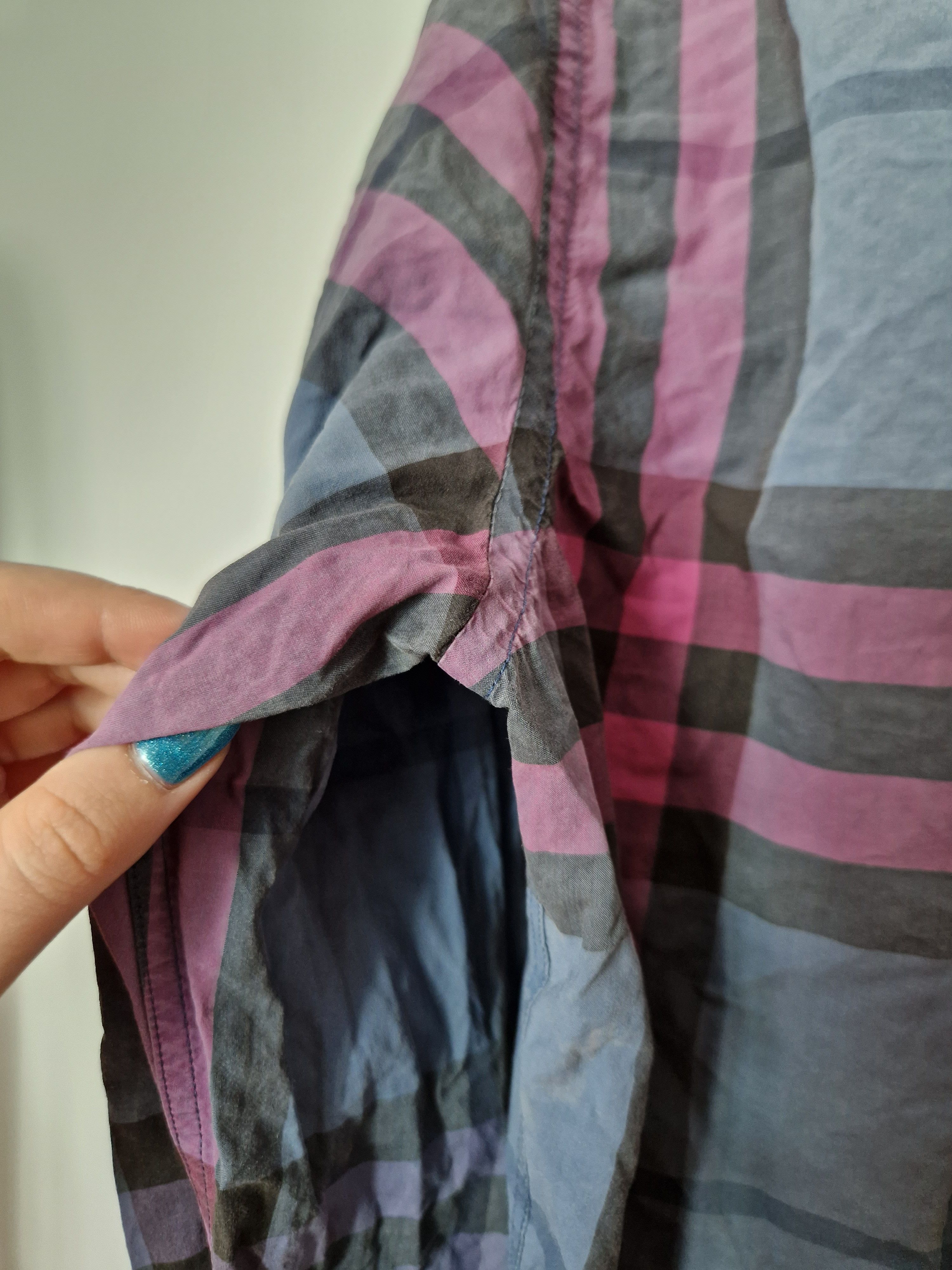 Burberry Burberry nova check purple shirt Size US M / EU 48-50 / 2 - 9 Thumbnail