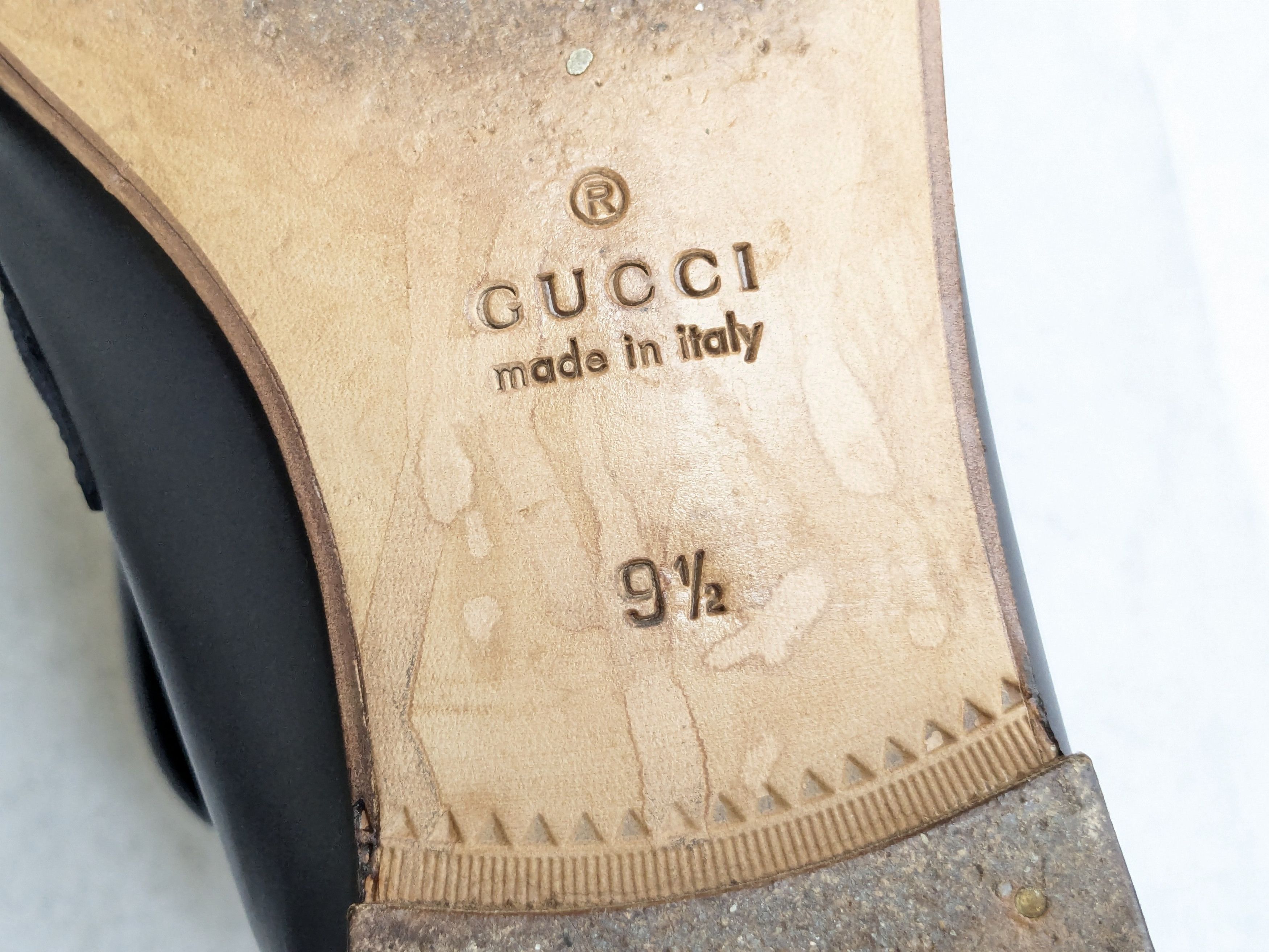 Gucci Gucci Horsebit Loafers Gray 10 Leather Size US 10 / EU 43 - 14 Thumbnail