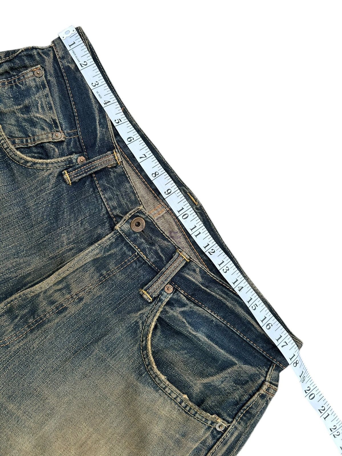 Kapital Rusty Vintage Edwin 505 BXX Selvedge Distressed Denim Jeans Size US 36 / EU 52 - 19 Thumbnail