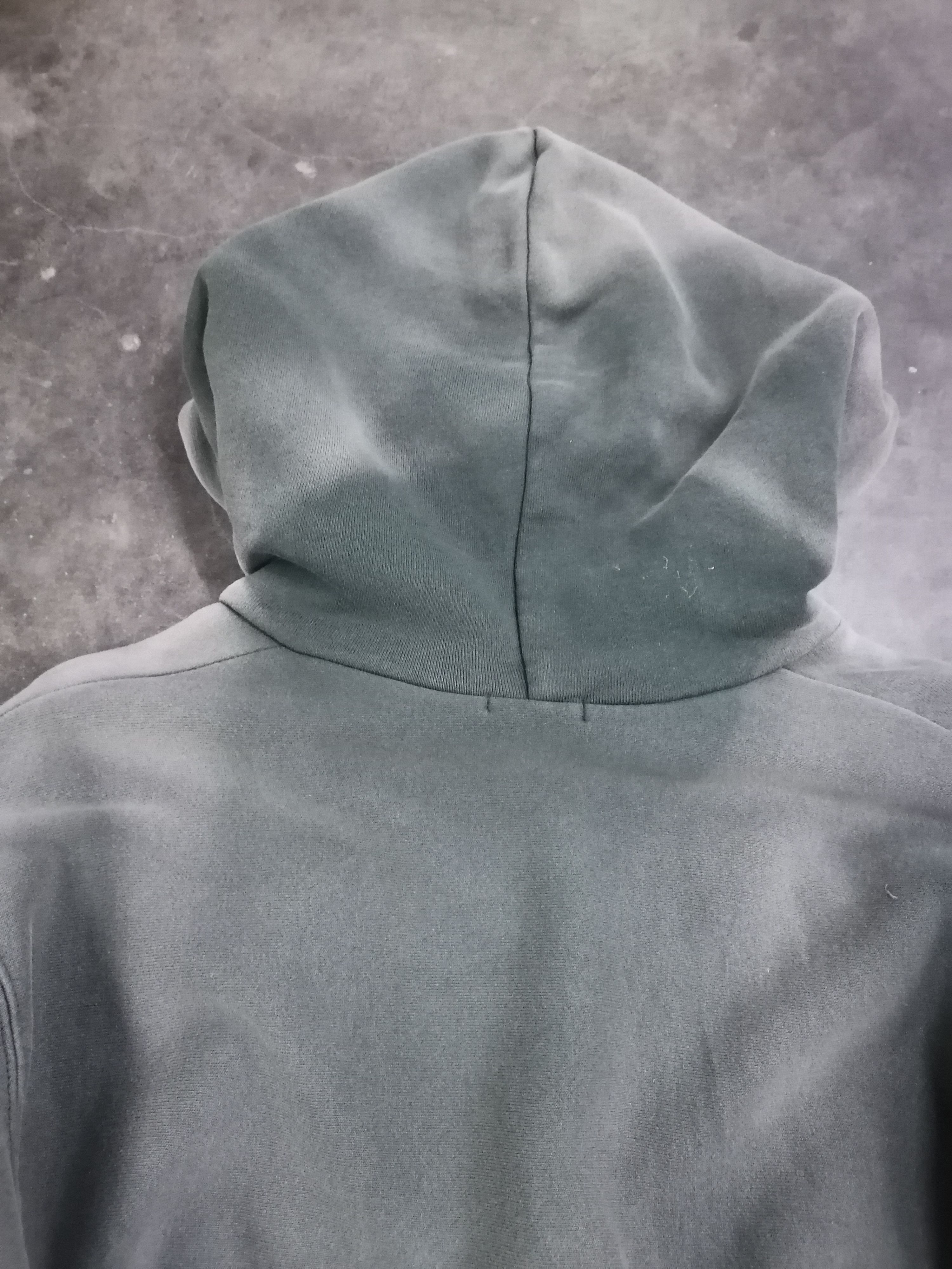 Japanese Brand Trashed Faded GU Reverse Weave Hoodies Size US L / EU 52-54 / 3 - 5 Thumbnail