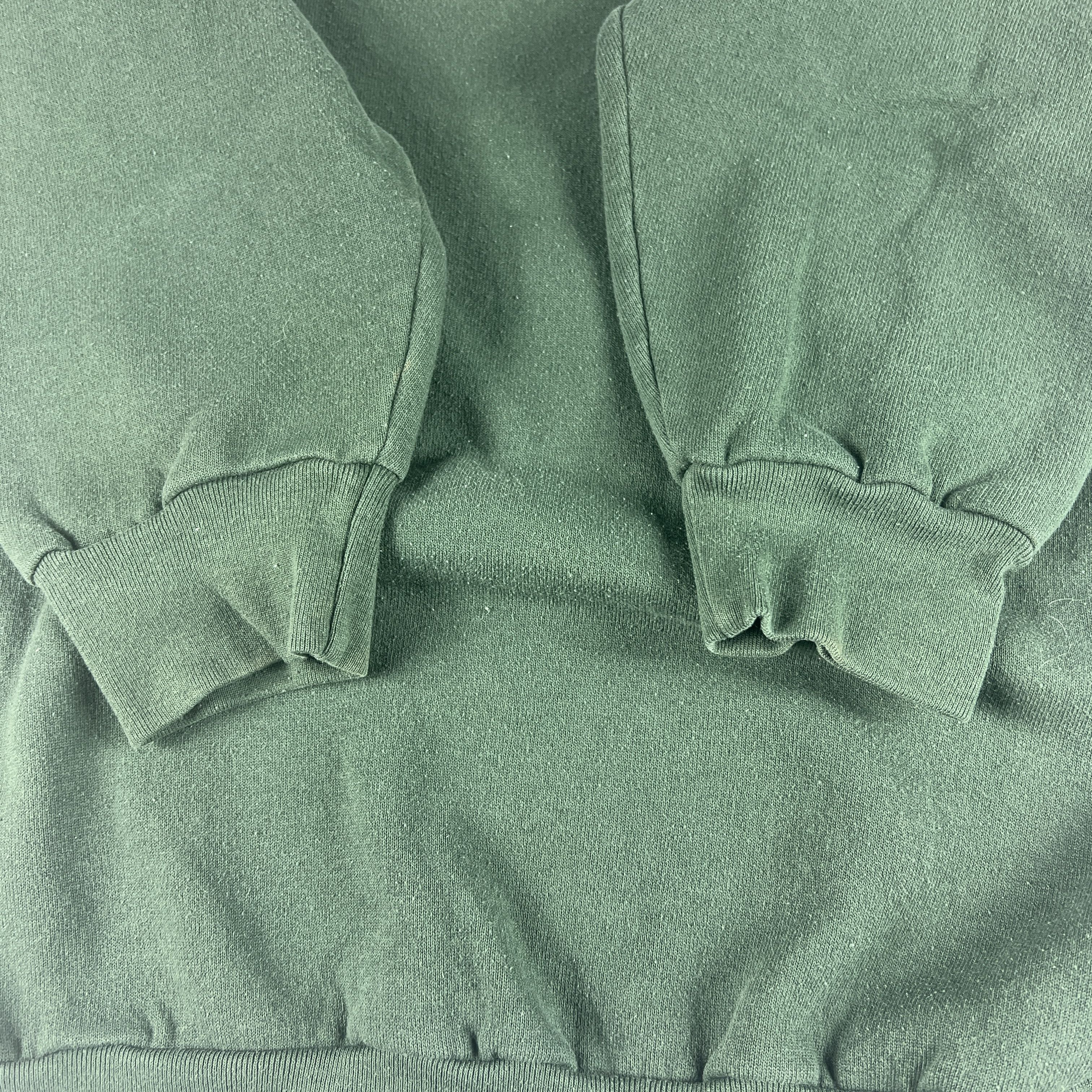 Logo Athletic × NFL × Vintage VTG Green Bay Packers Sweatshirt Faded Embroidered Crewneck Size US L / EU 52-54 / 3 - 8 Thumbnail