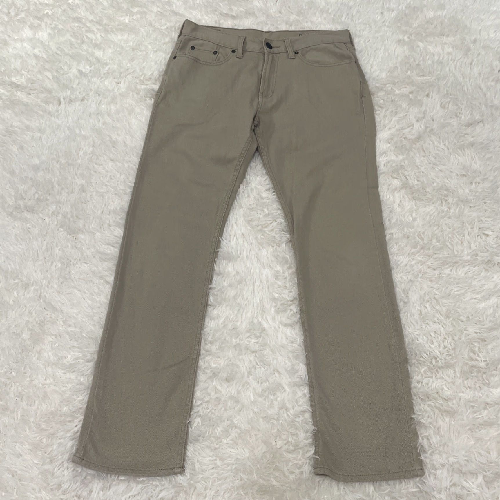 Denime VINTAGE Bullhead Jeans Men 32x30 Dillon Tan Wash Denim Classic Skate Retro Street 32x30 Mens Jeans Beige Tan Retro Bullhead Denim Jeans Regular 32x30 Size US 32 / EU 48 - 3 Thumbnail