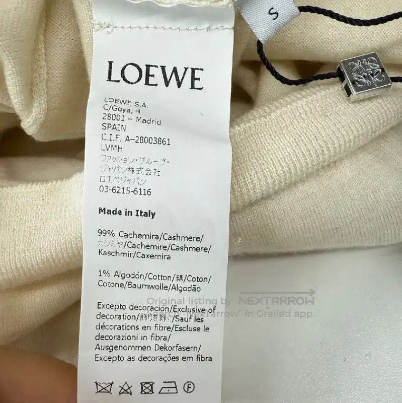 Loewe Loewe Women's White Wool Sweater . Size S / US 4 / IT 40 - 5 Thumbnail