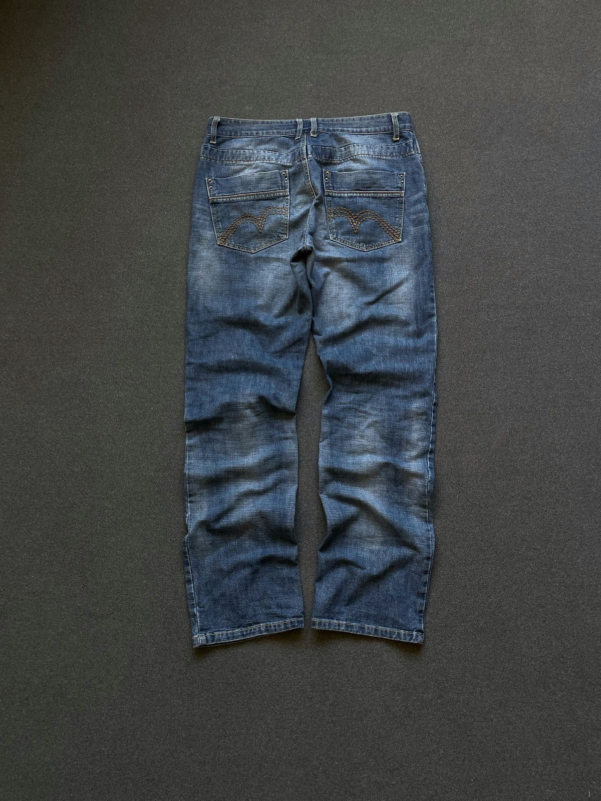 image of Neighborhood Vintage Japanese Denim Jeans Pants in Blue, Men's (Size 33)