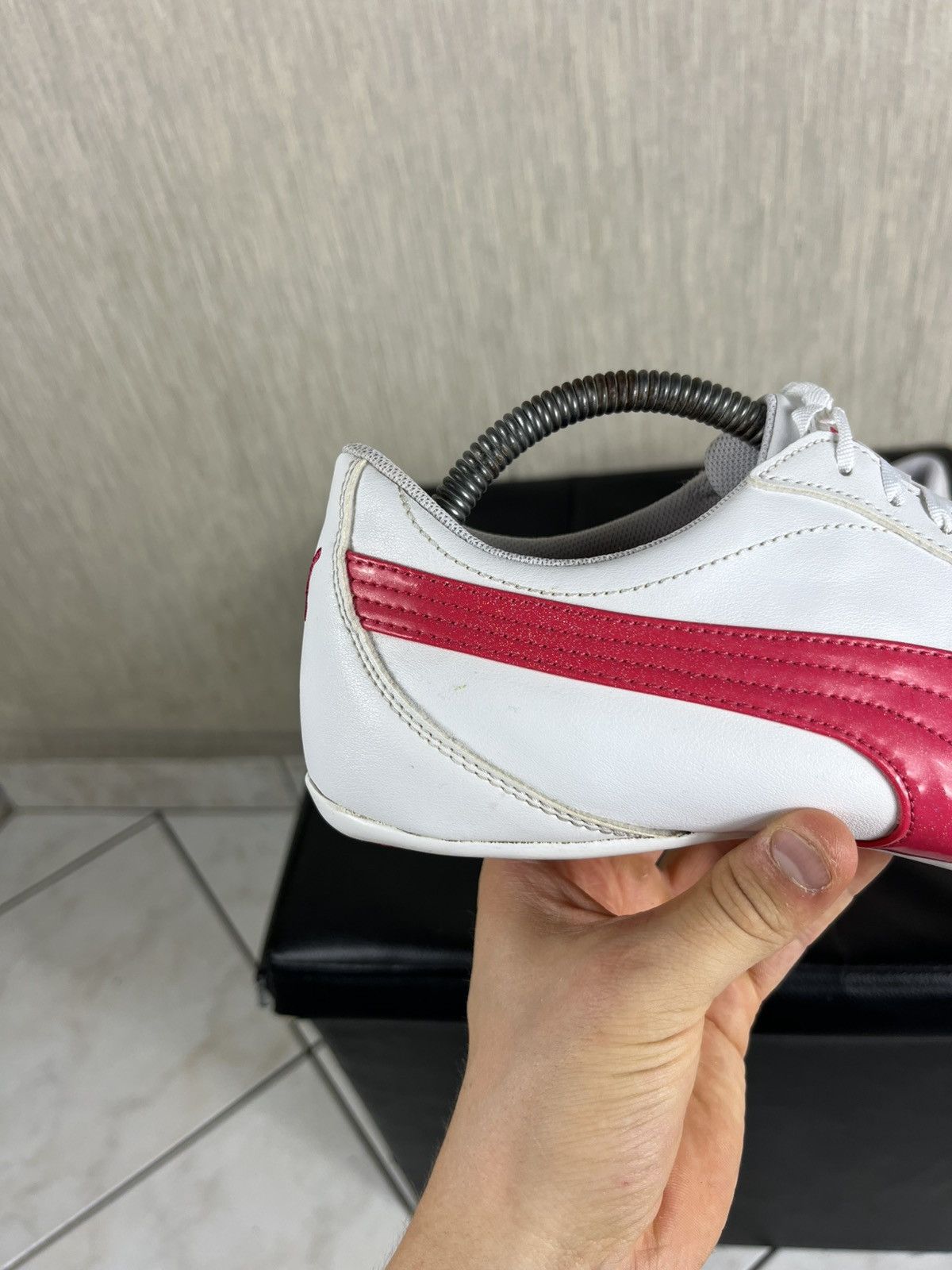 Puma Vintage Puma speed cat y2k sneakers shiny brocade pink shoes Size US 9.5 / IT 39.5 - 5 Thumbnail
