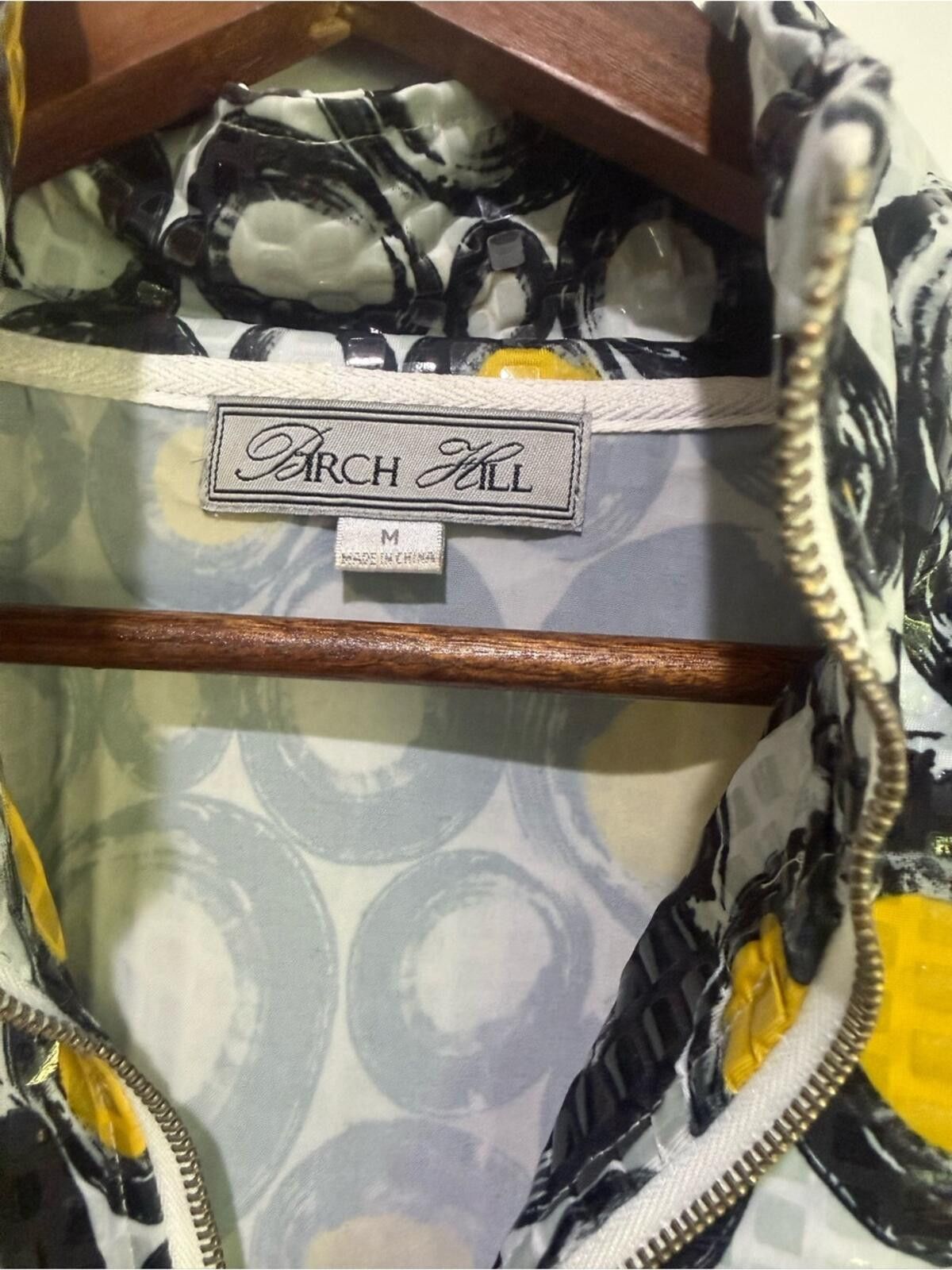 Other Birch Hill Black, White & Yellow Circle-Jacket Size M / US 6-8 / IT 42-44 - 2 Thumbnail