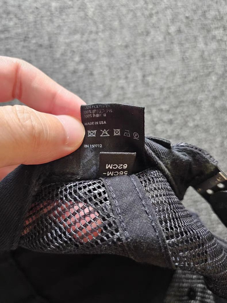 Amiri AMIRI Black Mesh Baseball Cap Size 32 - 2 Thumbnail