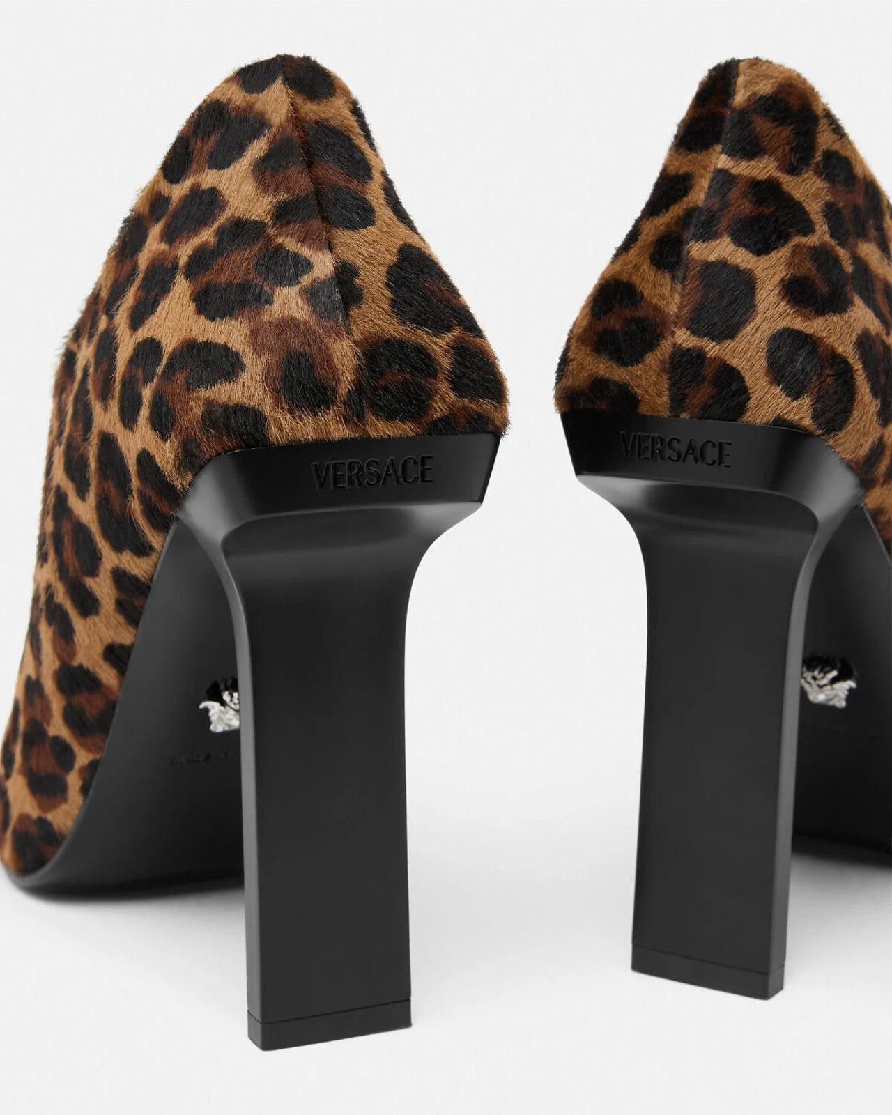 Versace Versace Leopard Slice Ankle Boots Size US 5 / IT 35 - 4 Thumbnail