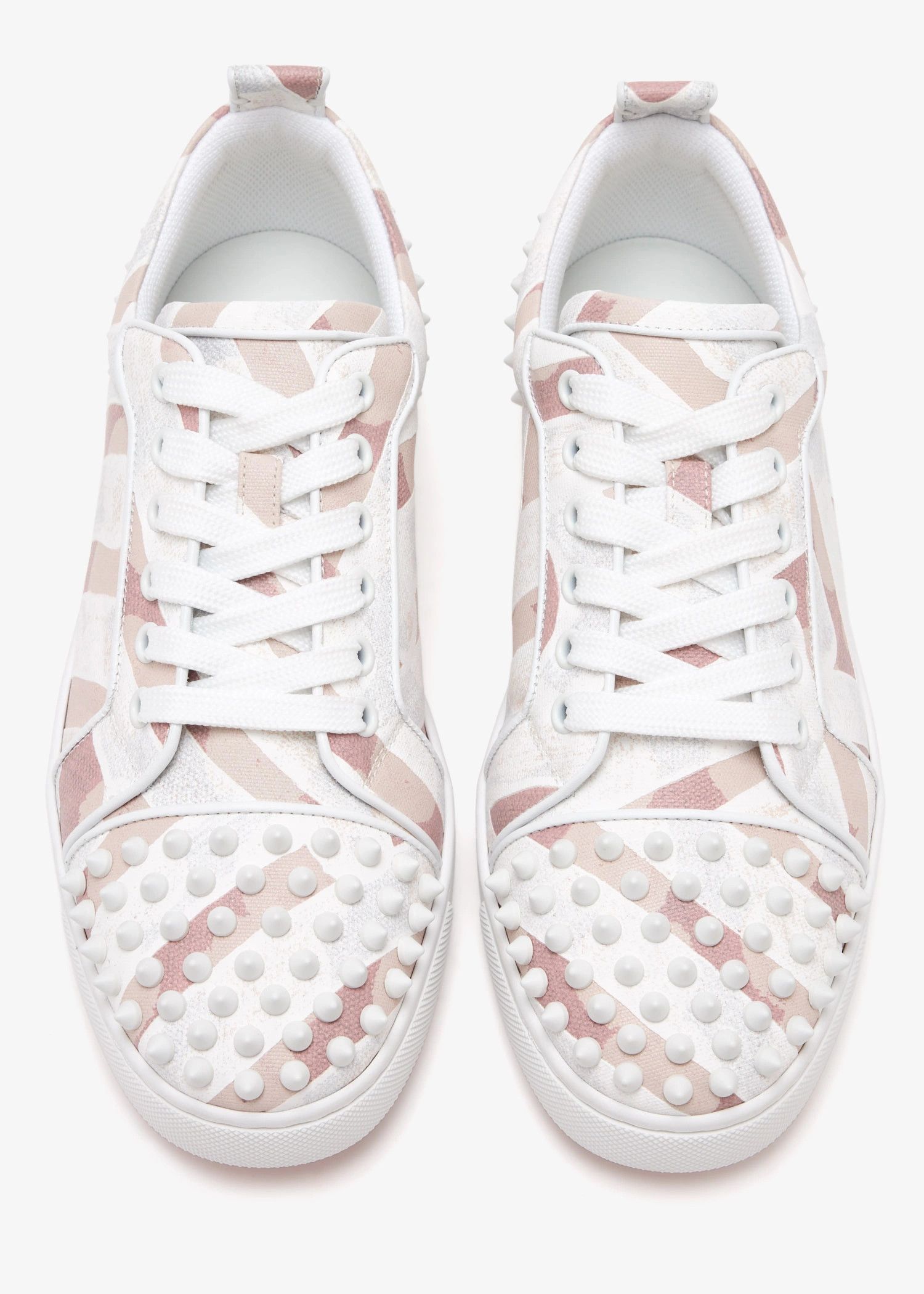 Christian Louboutin os11x0526 Louis Junior Spikes Sneakers in Multicolor Size US 9 / IT 39 - 4 Thumbnail