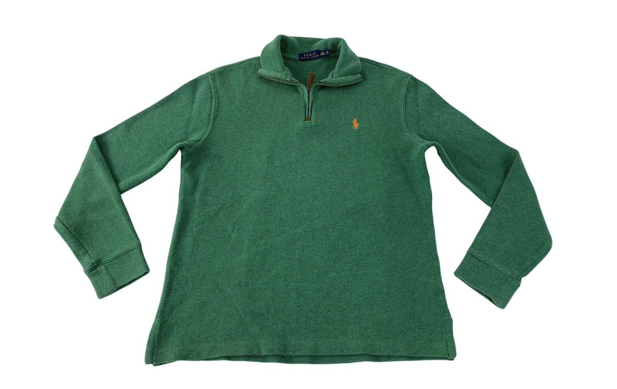 Polo Ralph Lauren 90s Polo Ralph Lauren Half Zip Small Poney Logo Sweatshirt Size US S / EU 44-46 / 1 - 1 Thumbnail
