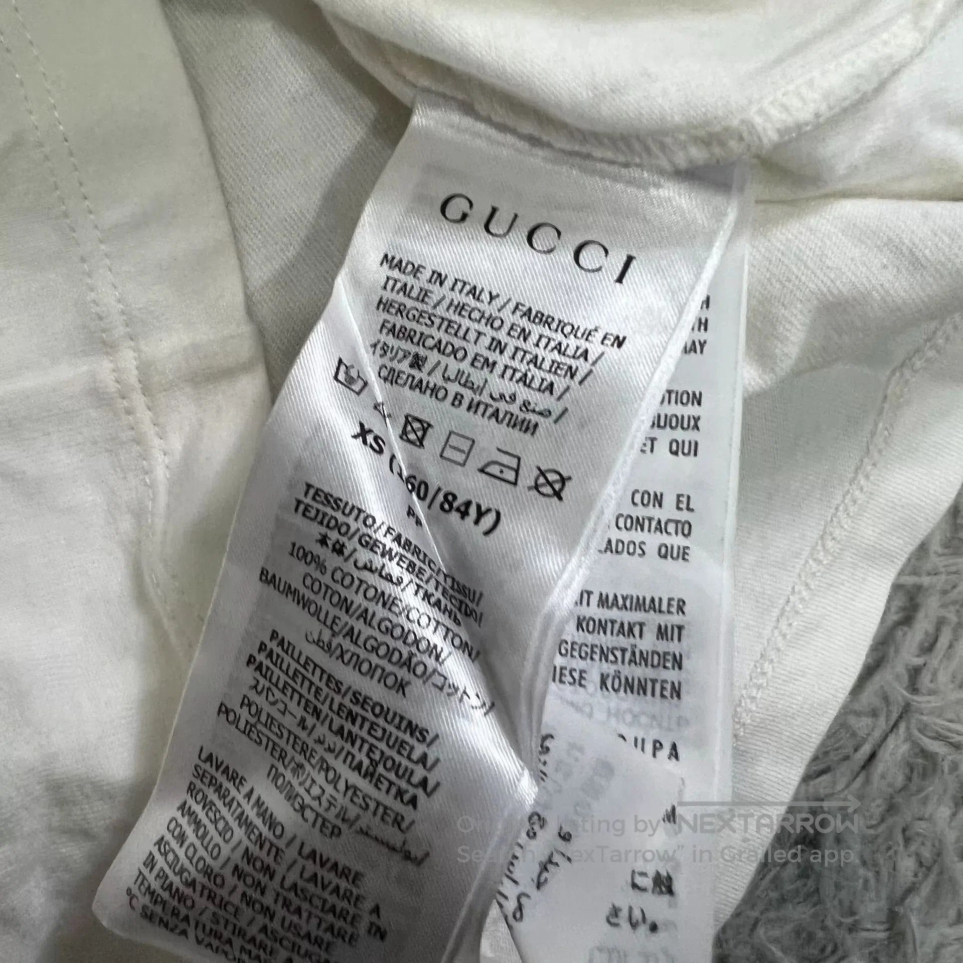 Gucci Gucci Colorful Sequin Short-Sleeve T-Shirt. Size XS / US 0-2 / IT 36-38 - 3 Thumbnail