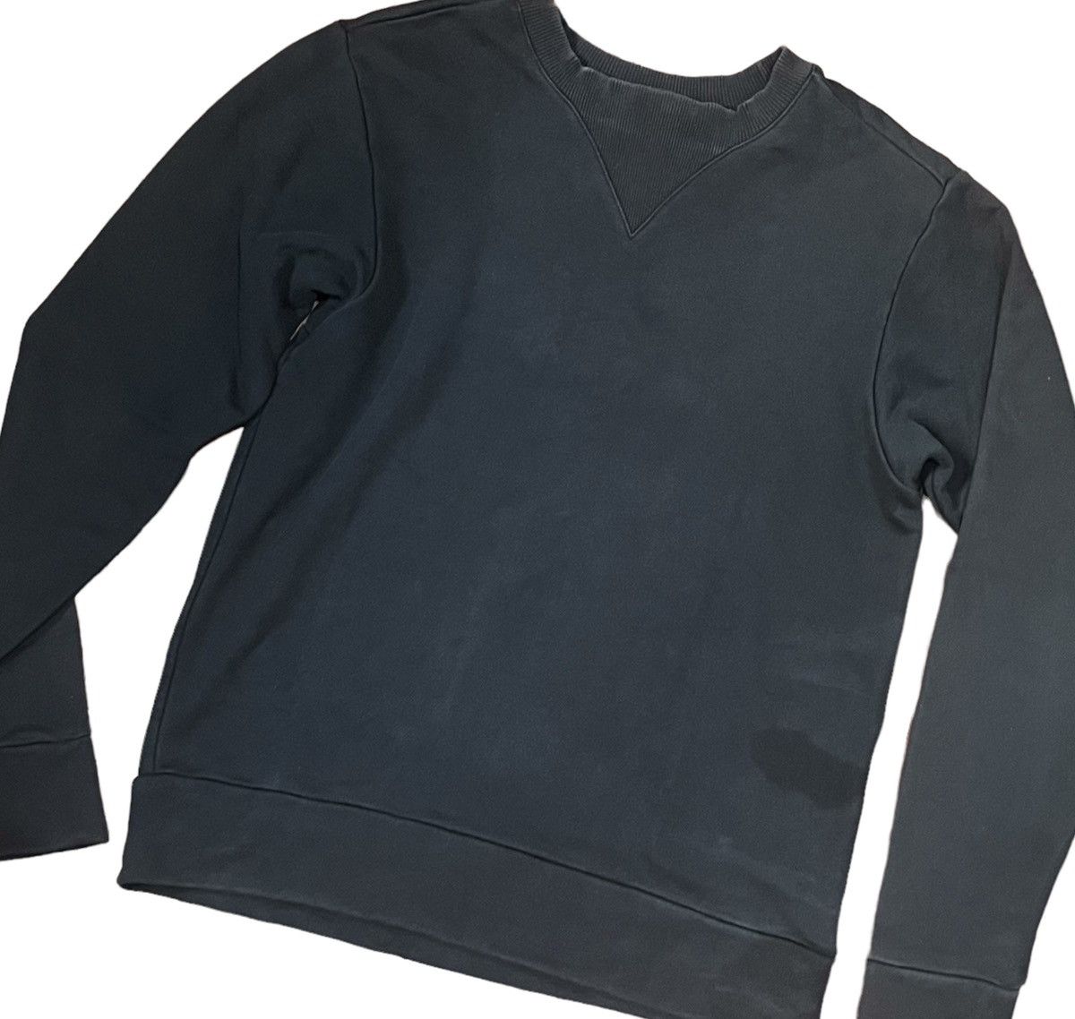 Yohji Yamamoto Yohji yamamoto y-3 faded black logo sweatshirt Size US S / EU 44-46 / 1 - 7 Thumbnail