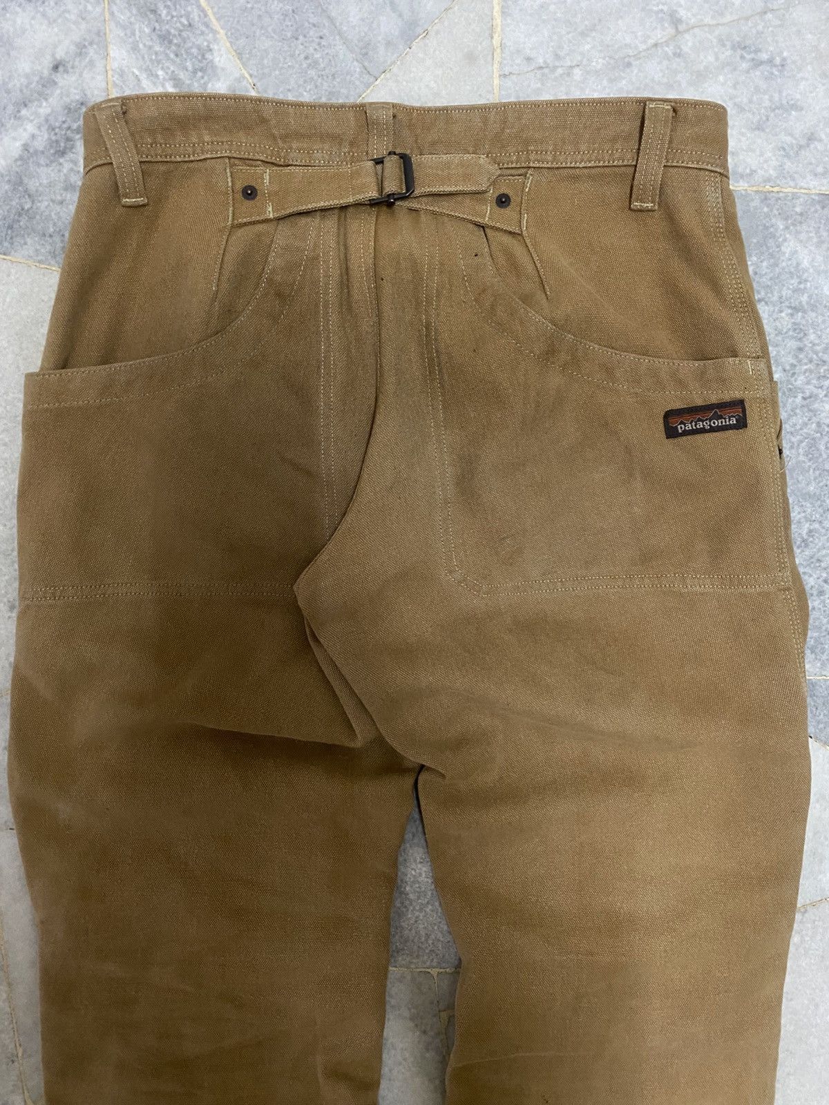 Japanese Brand Patagonia Iron Forge Hemp Canvas Barn Pants - Cinch Back Size US 32 / EU 48 - 14 Thumbnail