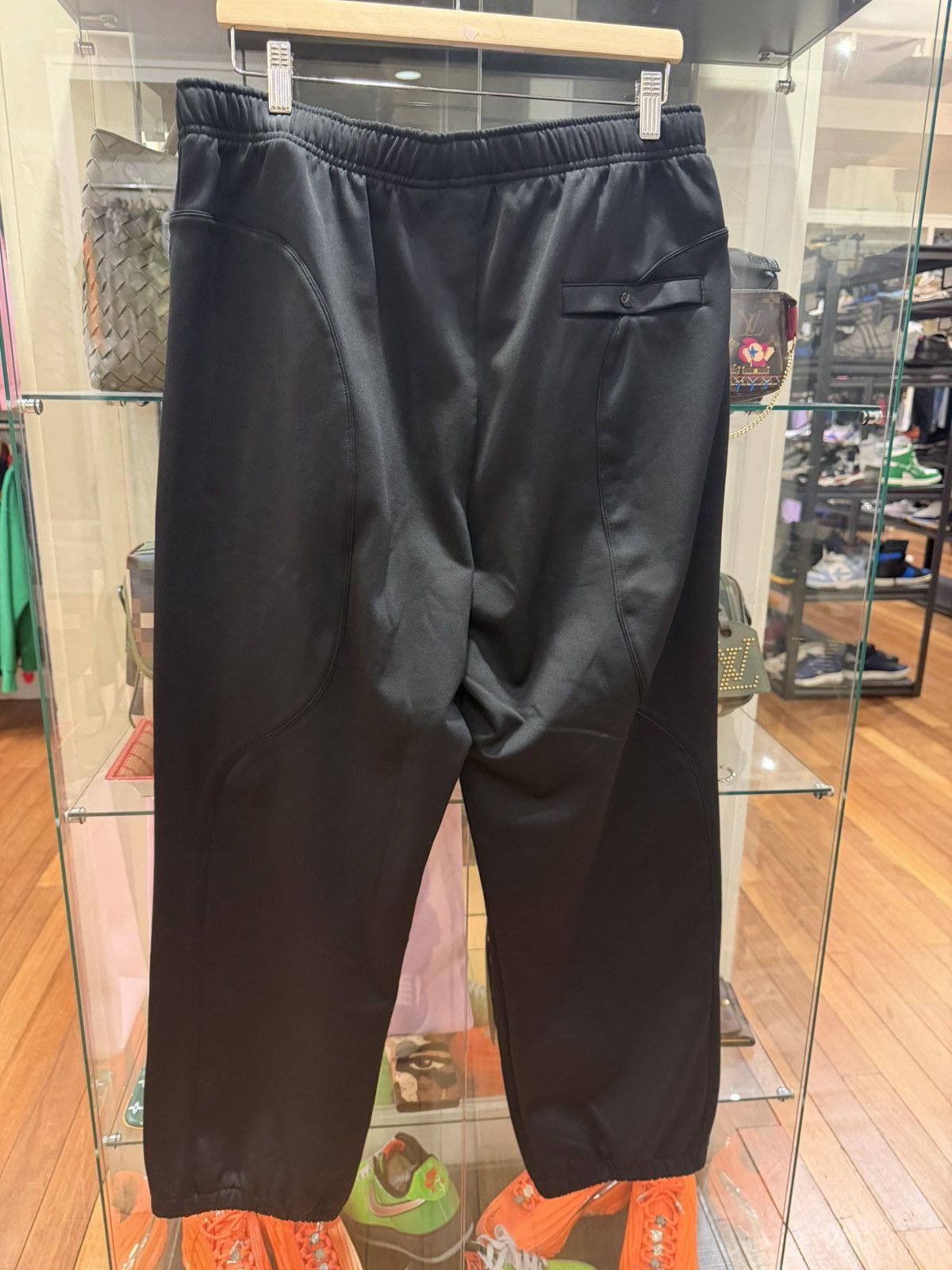 Jordan Brand Supreme x Jordan Sweatpants - Black Size US 36 / EU 52 - 2 Thumbnail