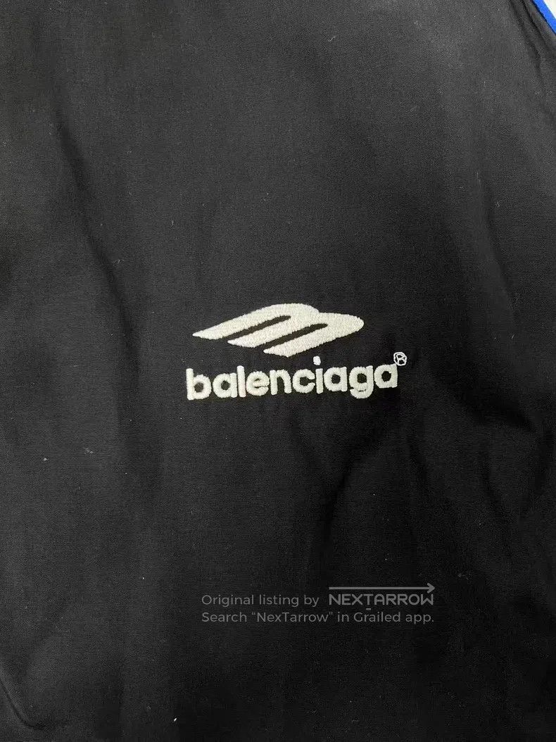 Balenciaga Balenciaga Letter Logo Printed Color-Blocked Zip-Up Collar Size L / US 10 / IT 46 - 3 Thumbnail