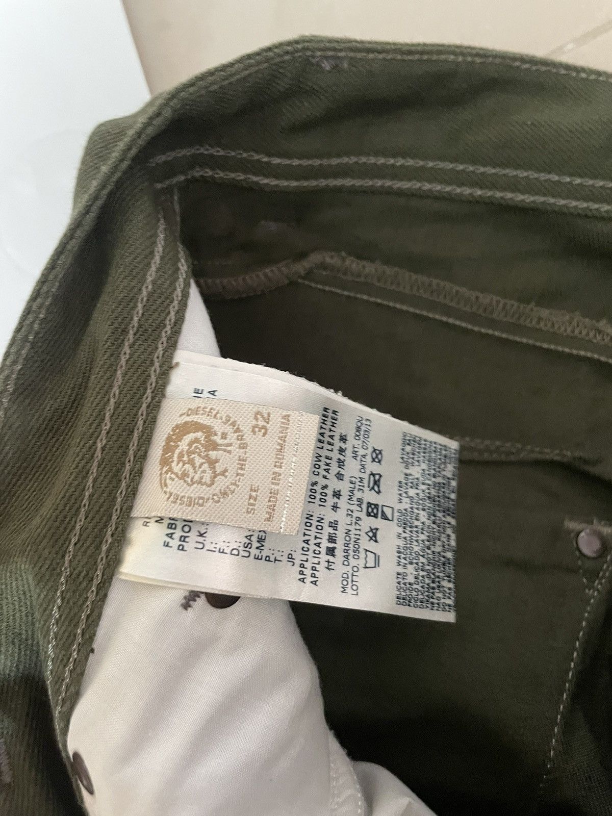 Diesel Vintage Diesel Darron Pants Size US 32 / EU 48 - 3 Thumbnail
