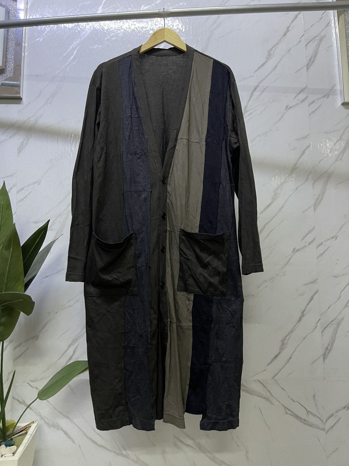Yojhy Yamamoto x Ground’Y Long Cardigan Coat Size 3