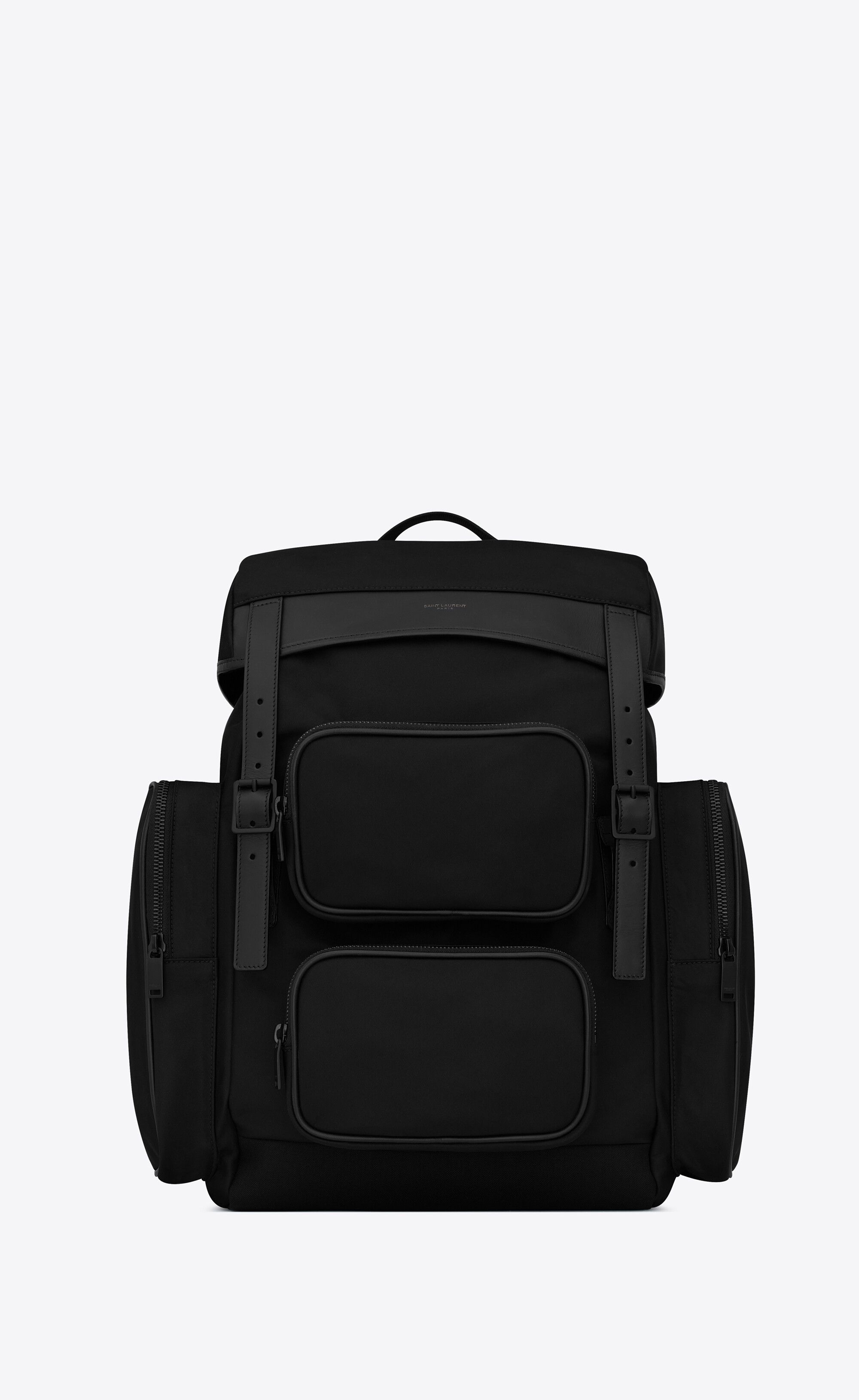 o1b1hav111025 Size: OS / City Multi Pocket Backpack in Black