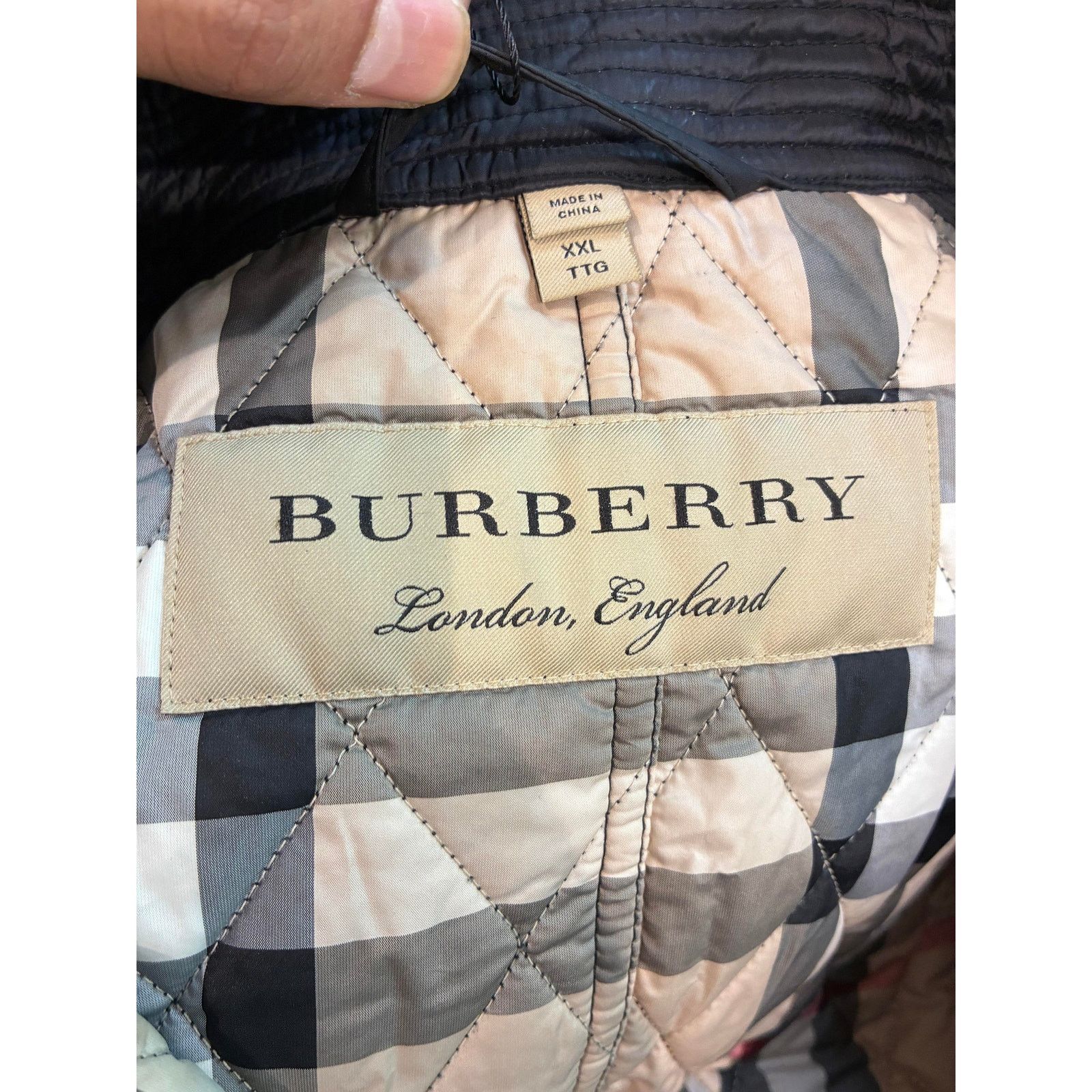 Burberry Burberry Light Black Jacket Size US XXL / EU 58 / 5 - 2 Thumbnail