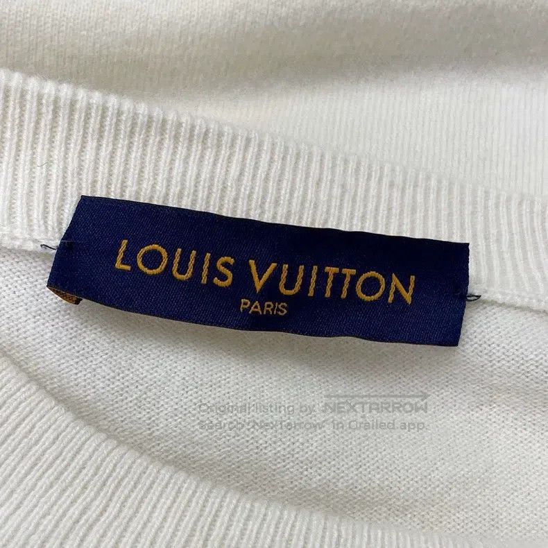 Louis Vuitton Louis Vuitton Nigo Signature Beige Double Dragon Knit Swea Size US M / EU 48-50 / 2 - 5 Thumbnail