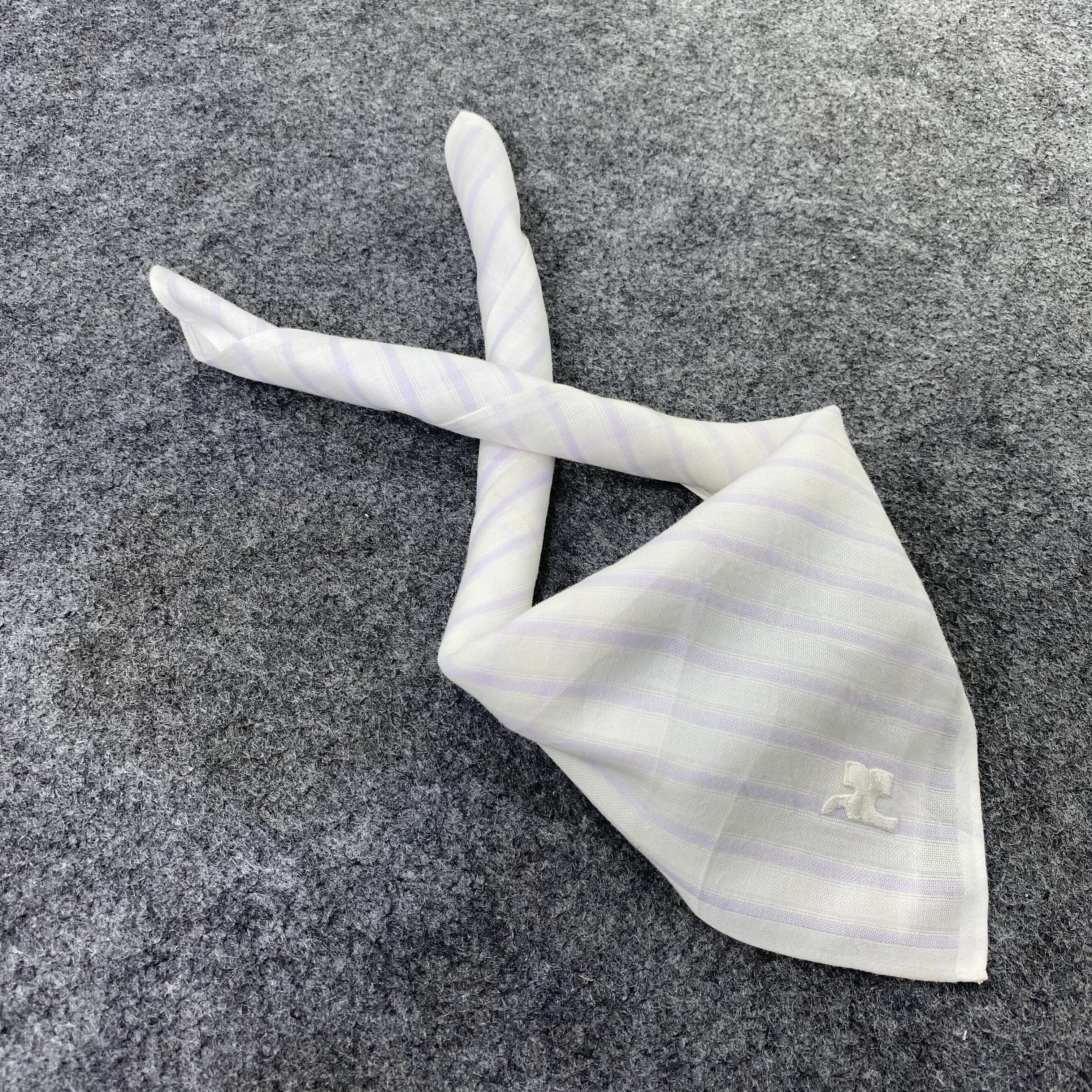 Courreges Courreges Handkerchief Neckerchief Bandana-B1556 Size ONE SIZE - 1 Thumbnail