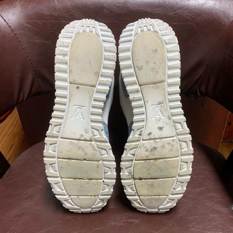 Louis Vuitton Louis Vuitton Denim Sports Sneakers Size 42.5-2506 Size US 8 / IT 38 - 7 Thumbnail