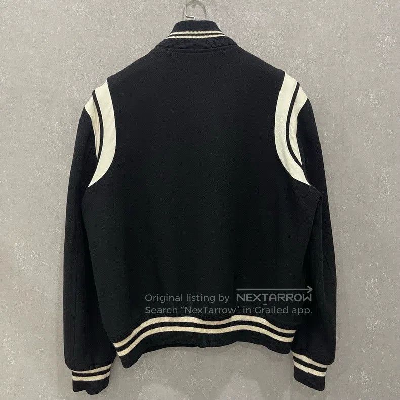 Saint Laurent Paris Saint Laurent Paris Contrast Collar Single Breasted Slim J Size US M / EU 48-50 / 2 - 2 Thumbnail