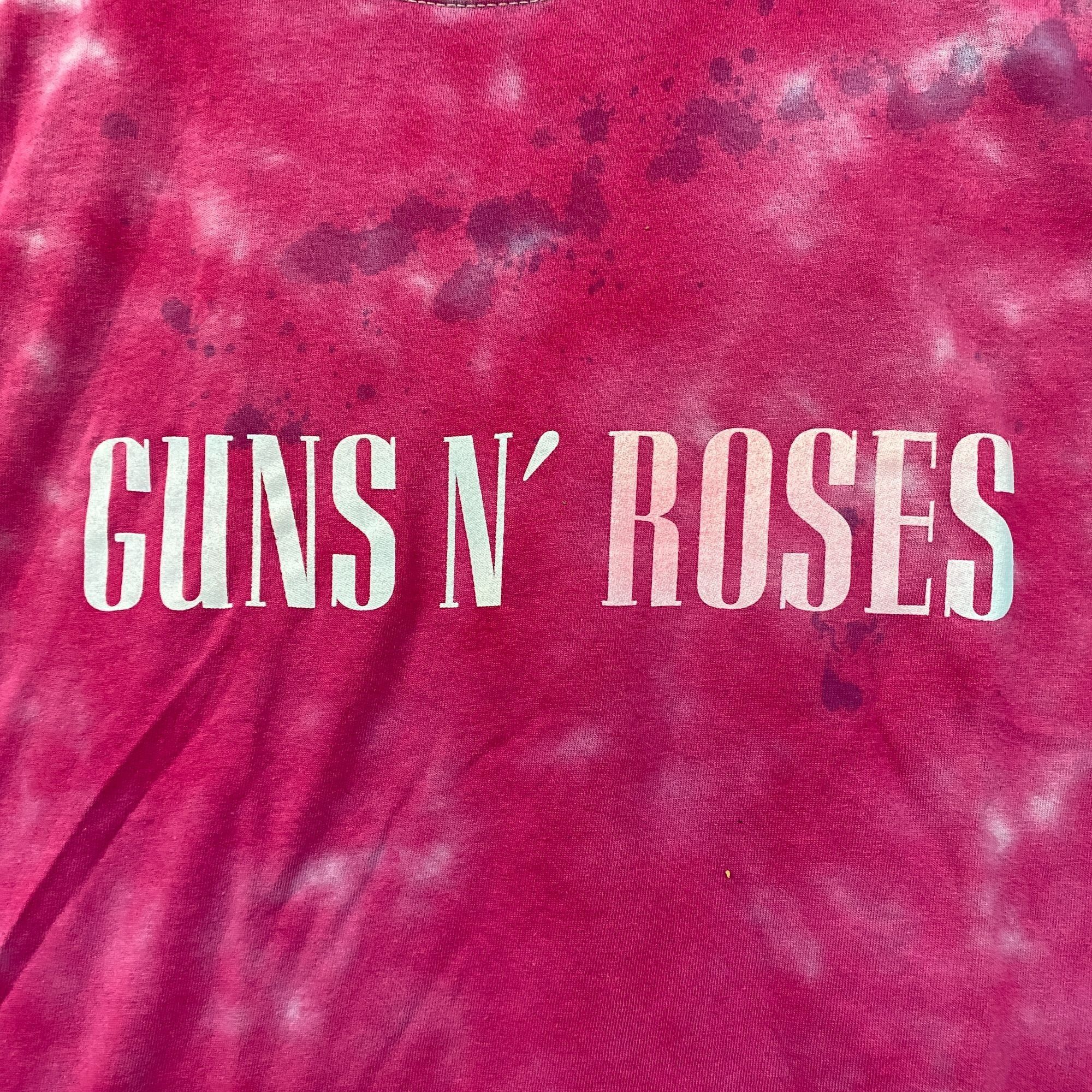 Band Tees Guns N’ Roses Logo Rock Tie Dye Tshirt size Extra Small Size US XS / EU 42 / 0 - 2 Thumbnail