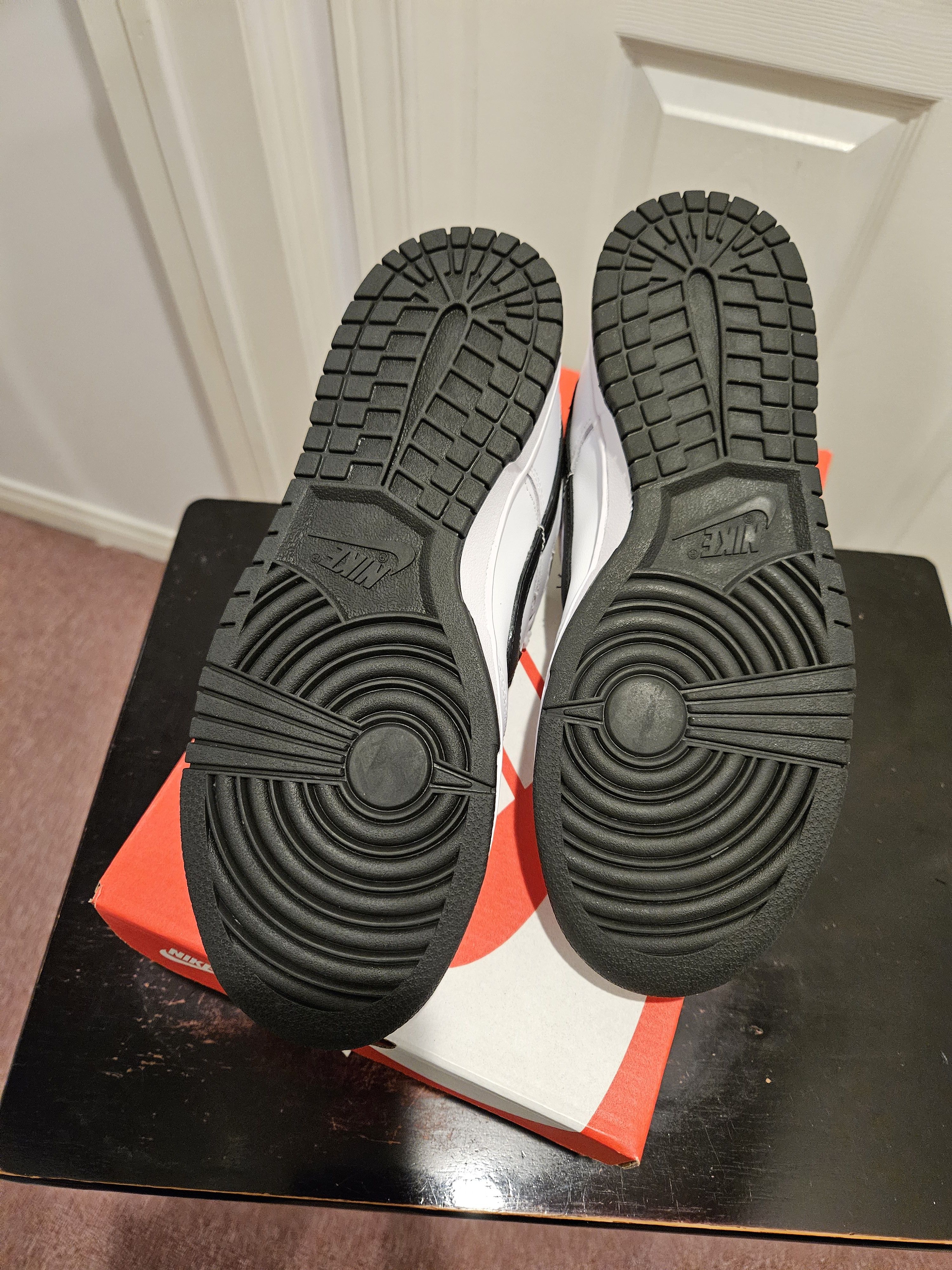 Nike Nike Dunk Low White Black (2022) Size US 9 / IT 39 - 8 Thumbnail