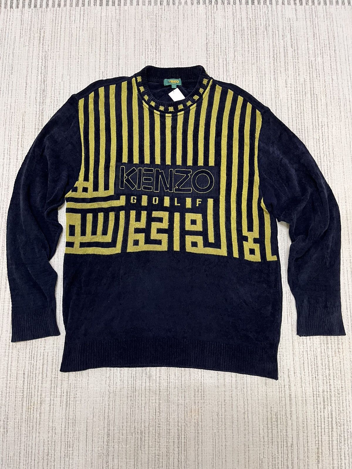 Kenzo Vintage 90s kenzo knitwear Size US XL / EU 56 / 4 - 1 Thumbnail