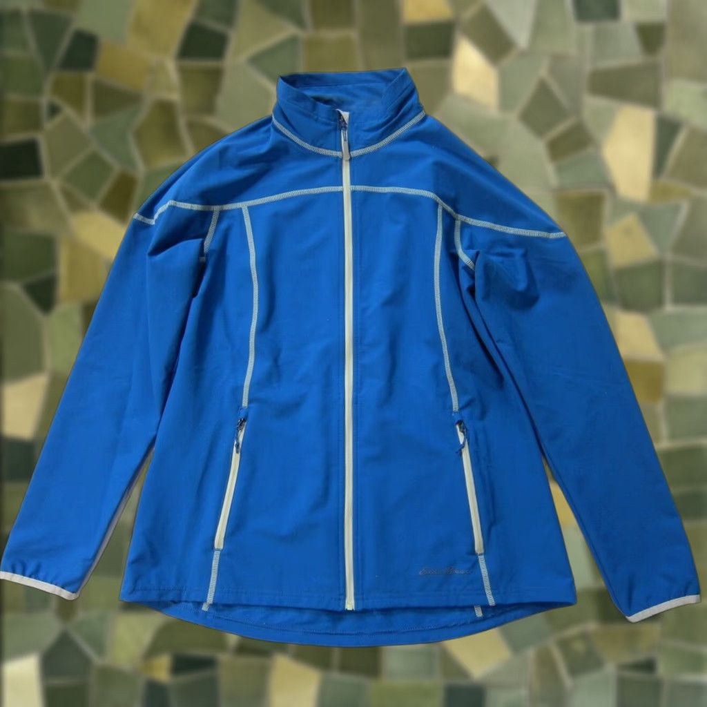 Eddie Bauer Eddie Bauer Blue Stretch Lightweight Travel Windbreaker Jacket Women M Size M / US 6-8 / IT 42-44 - 1 Thumbnail