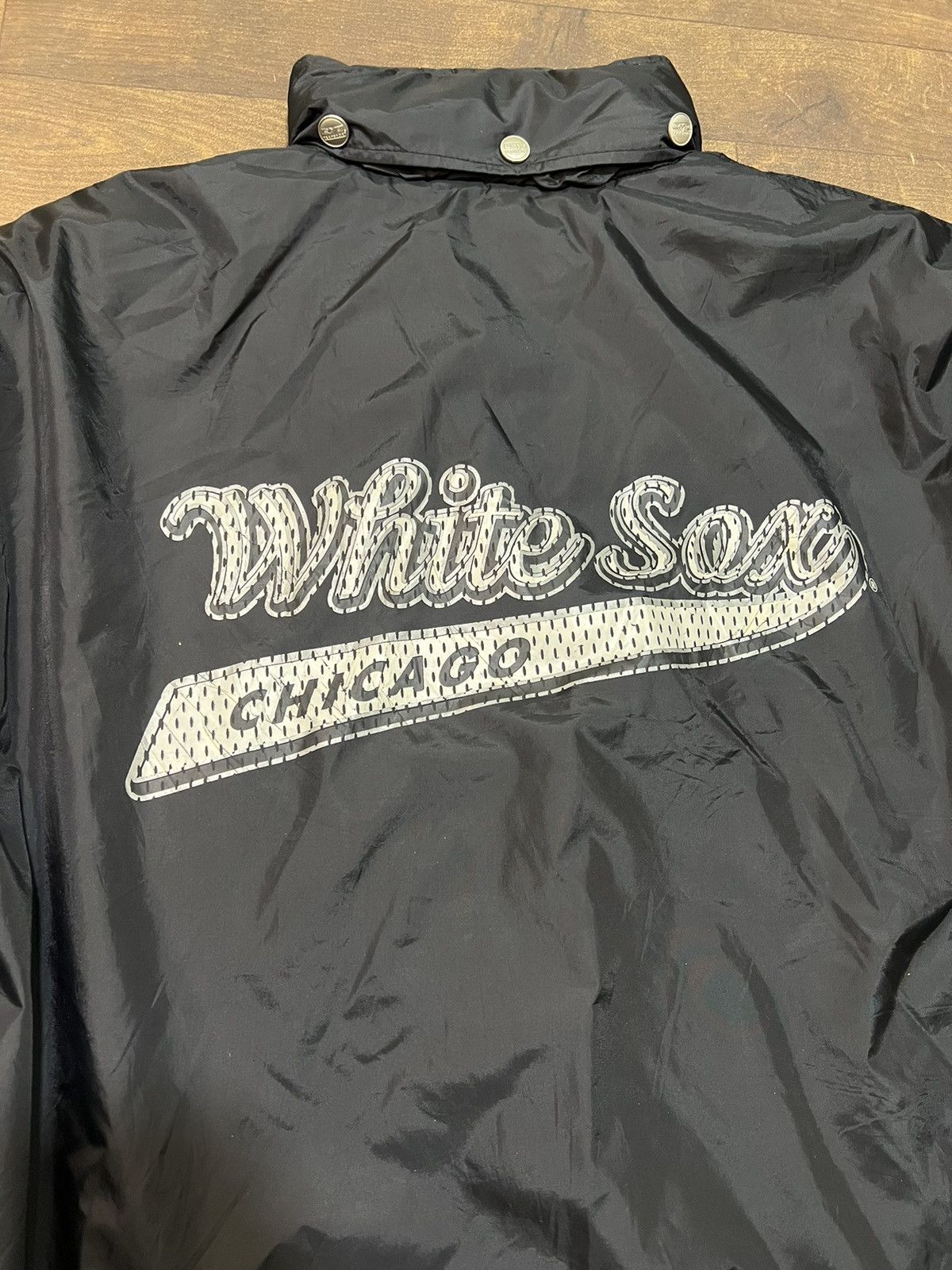 Other Vintage CMP Chicago White Sox Jacket Black MLB Style Size US XL / EU 56 / 4 - 12 Thumbnail