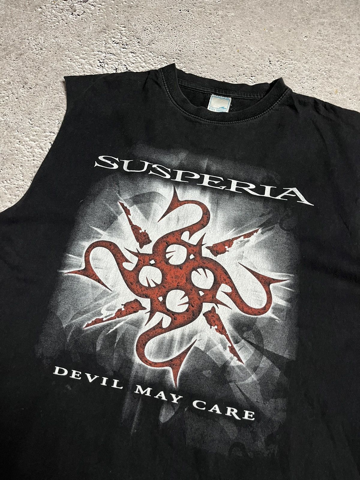 Band Tees × Vintage Vintage Susperia 2004 Sleeveless Tank Top Size US L / EU 52-54 / 3 - 3 Thumbnail