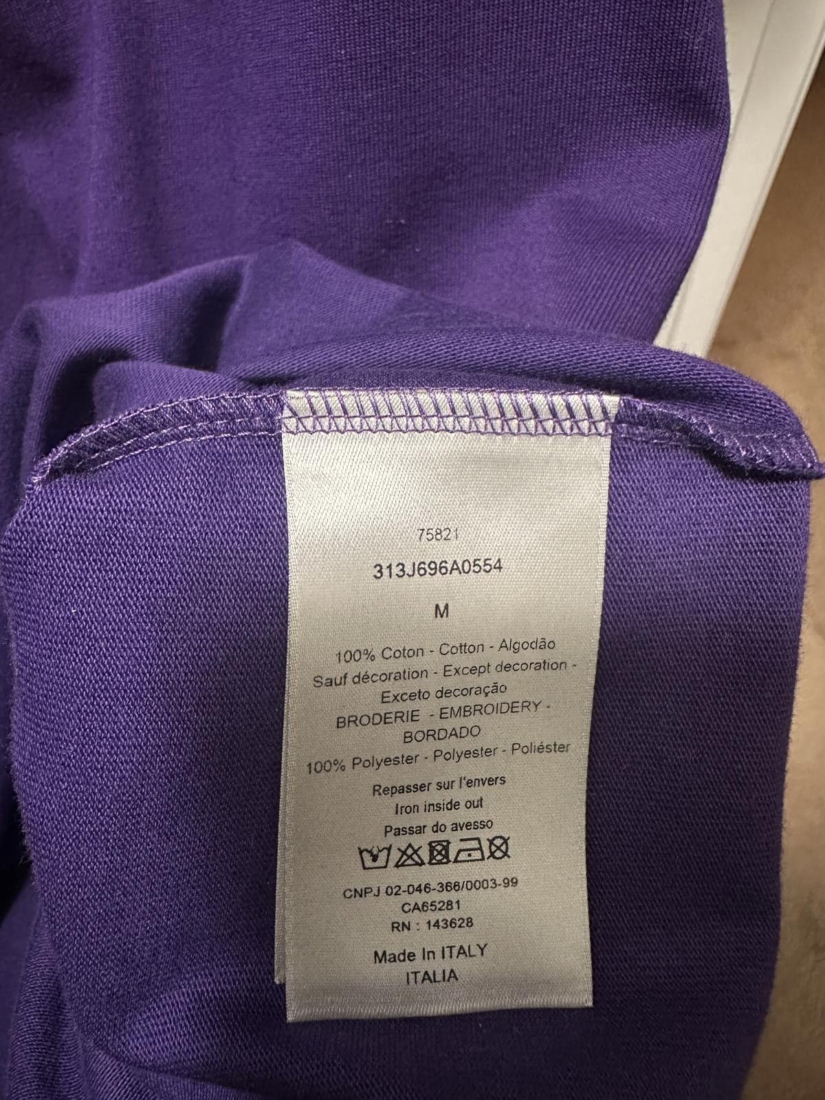 Dior Dior Men's Relaxed-Fit Cotton Jersey T-Shirt Size US M / EU 48-50 / 2 - 4 Thumbnail