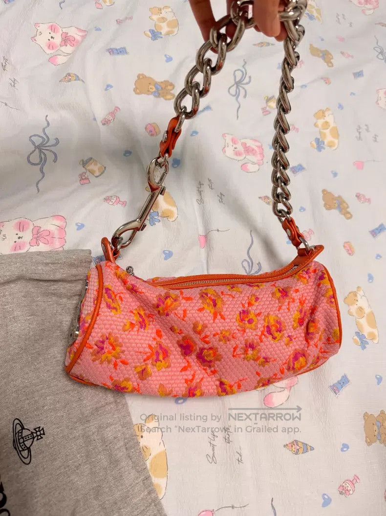 Vivienne Westwood Vivienne Westwood size os Cindy Cylinder Bag Orange Flower Size ONE SIZE - 2 Thumbnail