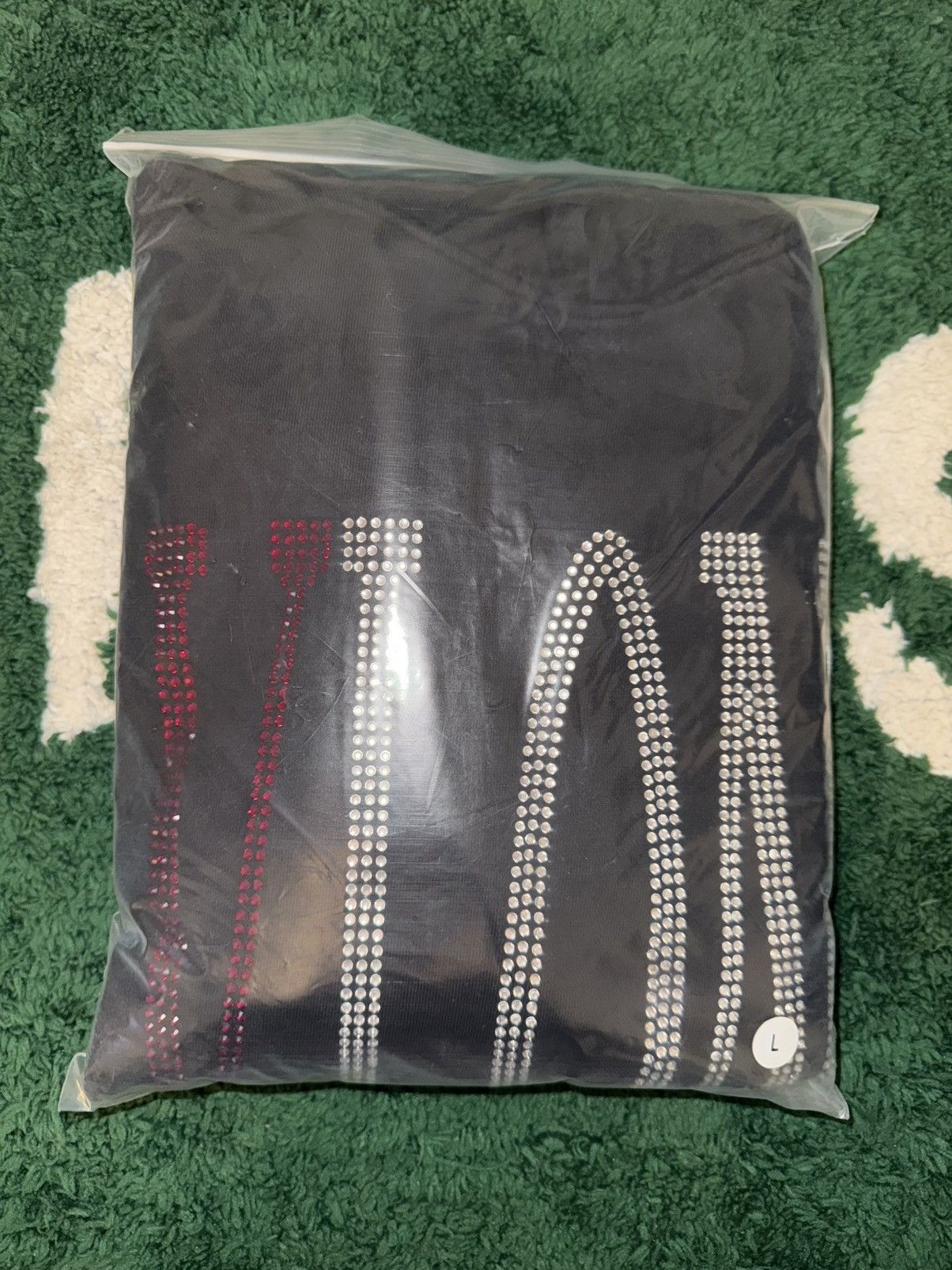 Vlone Vlone Staple Rhinestone Hoodie Sz.L Size US L / EU 52-54 / 3 - 3 Thumbnail