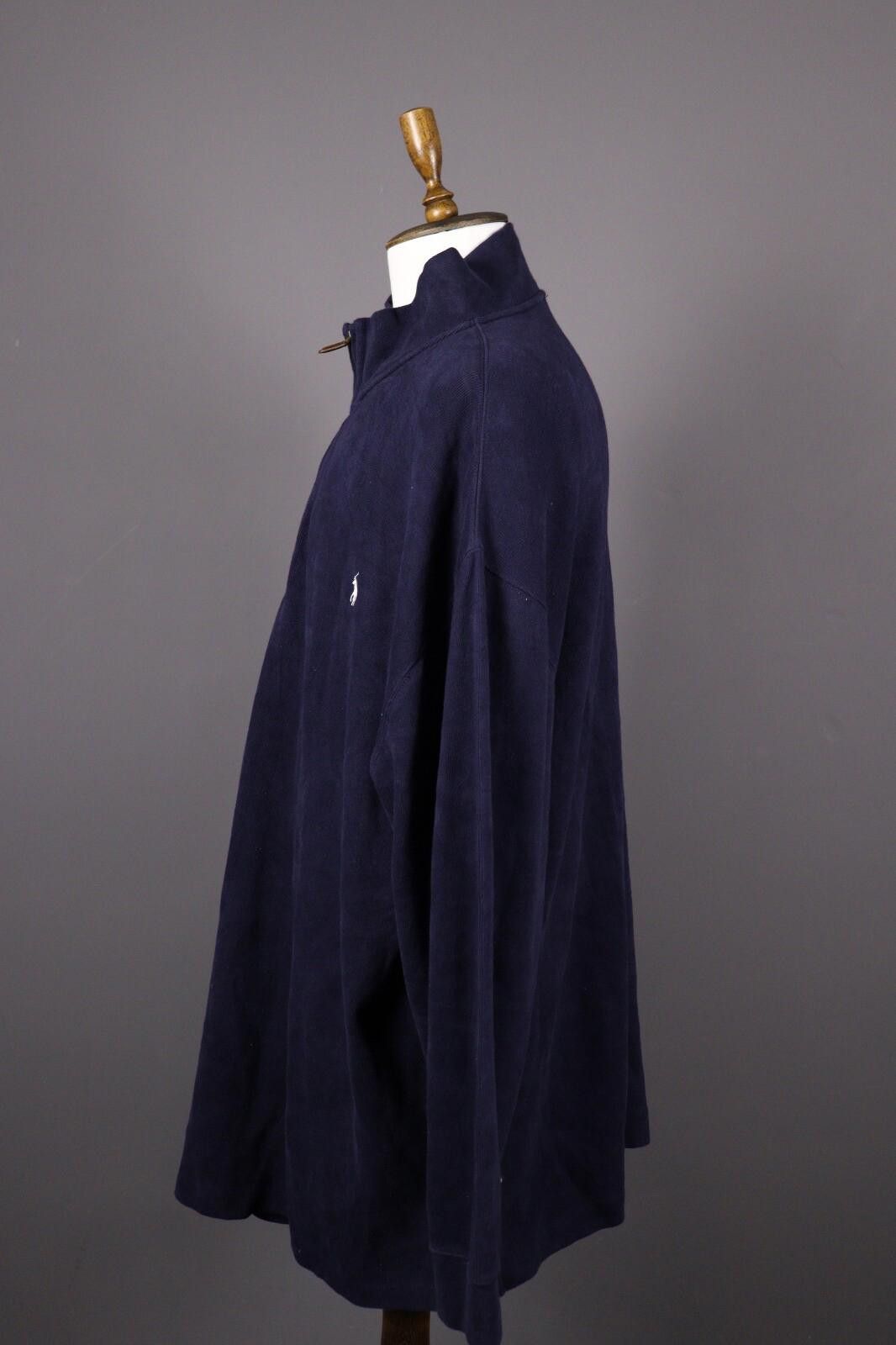 Polo Ralph Lauren Polo Ralph Lauren Blue 1/4 Zip Knit Sweater Size 4XB BIG Size US M / EU 48-50 / 2 - 6 Thumbnail