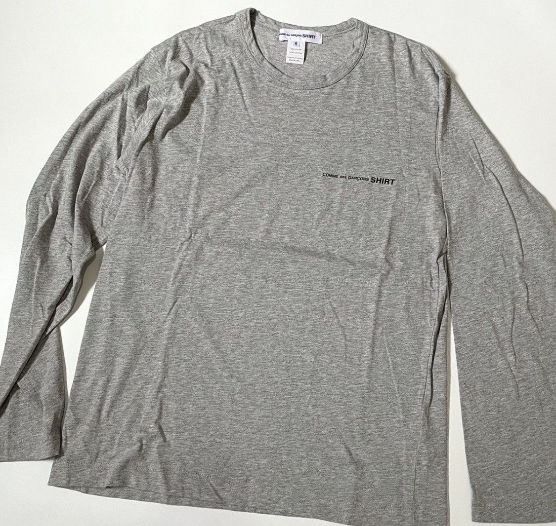 Comme des Garcons CDG SHIRT logo longsleeve Size US M / EU 48-50 / 2 - 3 Thumbnail