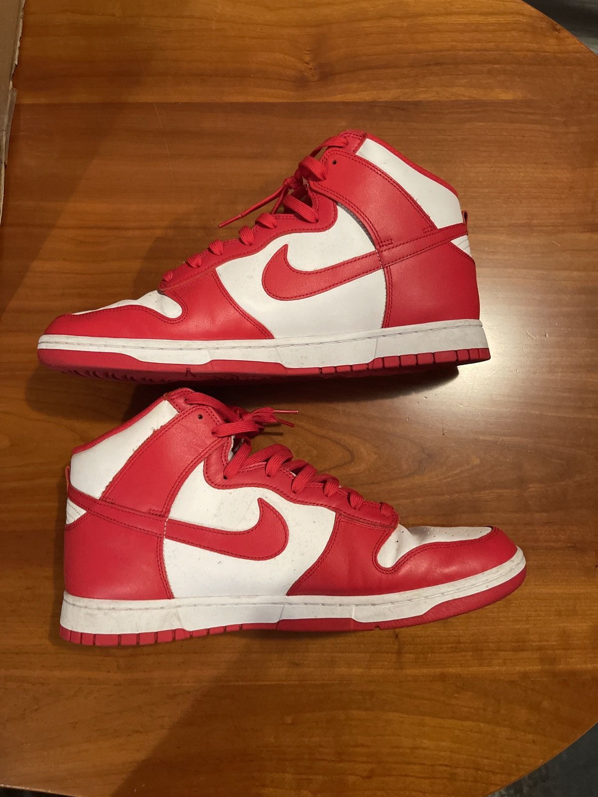 Nike Nike SB Dunk High Championship Red Size US 15 / EU 48 - 1 Thumbnail