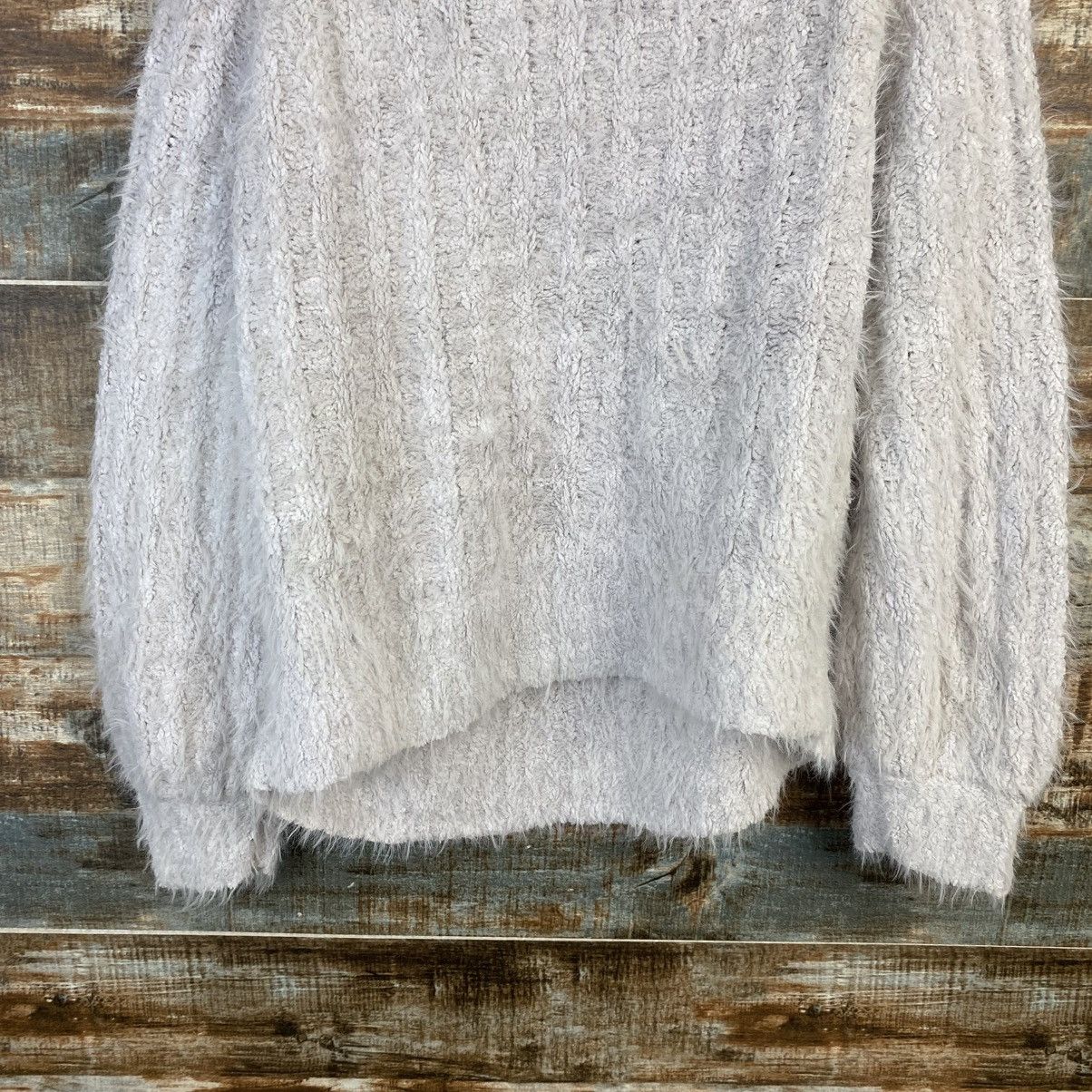 Homespun Knitwear × Japanese Brand DL Anne Basket Gray Mohair Knitwear #C1115 Size L / US 10 / IT 46 - 14 Thumbnail