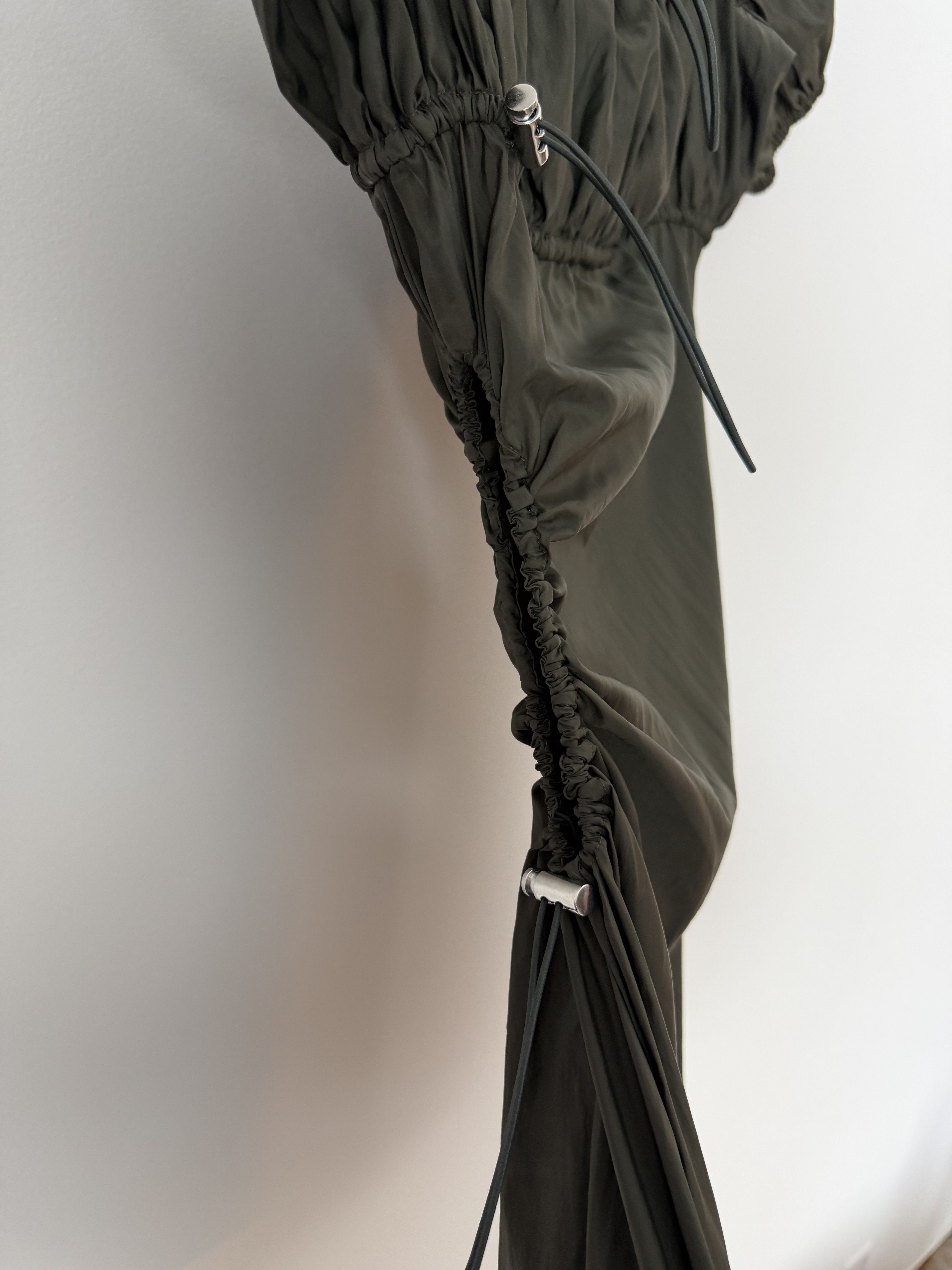 Heaven by Marc Jacobs Heaven by Marc Jacobs Off Shoulder Gathered Dress Dark Green Size S / US 4 / IT 40 - 5 Thumbnail