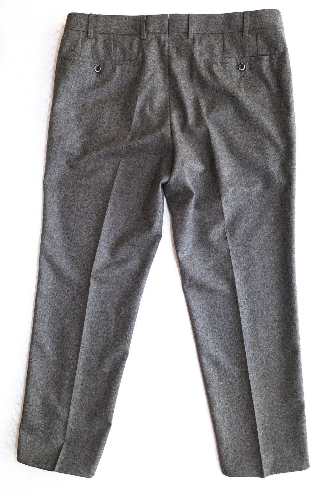 Hiltl Hiltl Dress Pants Size 46c Piacenza In Solid Light Gray Size 46S - 2 Thumbnail