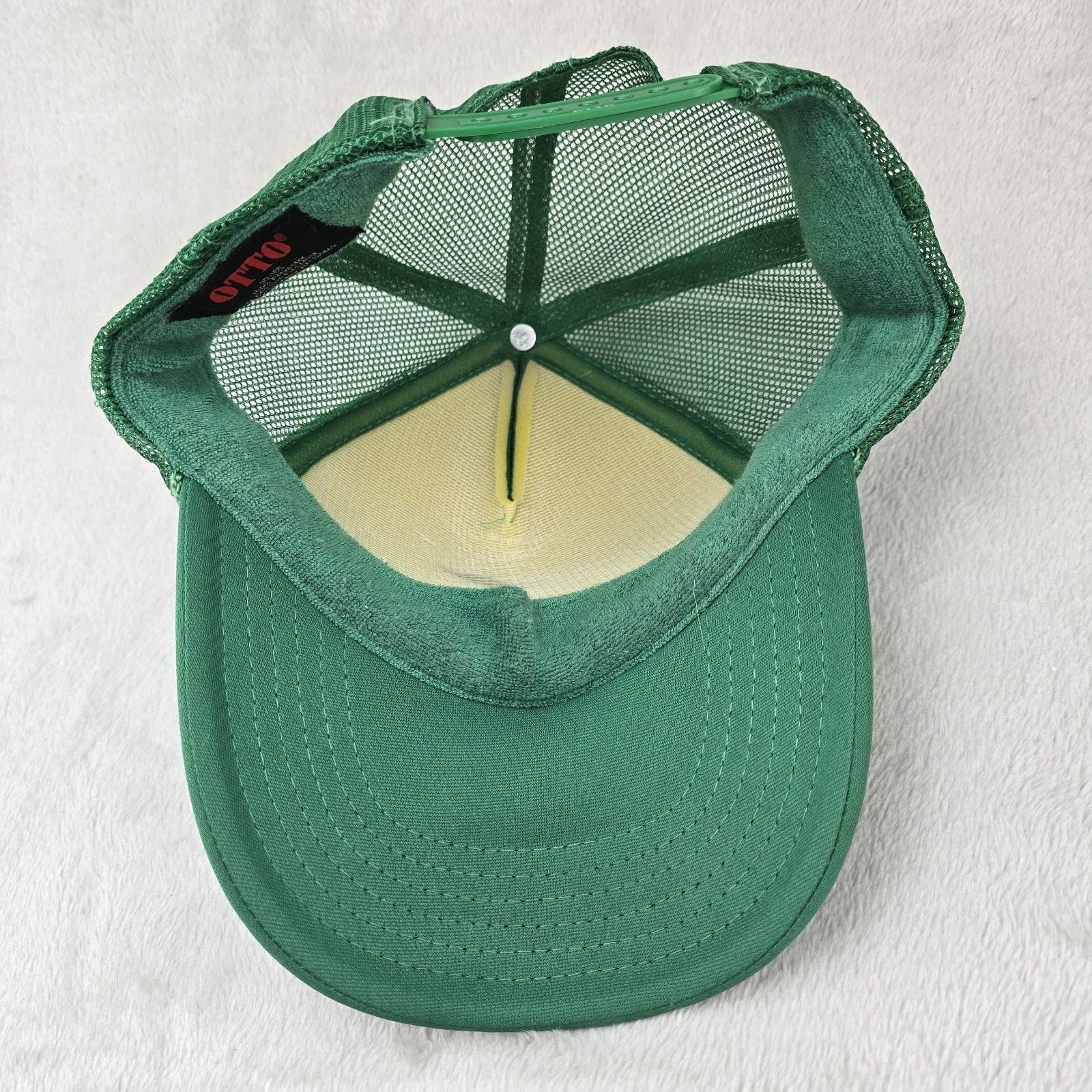 Otto Vintage Meet Me At Millennium Trucker Hat Y2K 90s Shamrock Size ONE SIZE - 7 Thumbnail