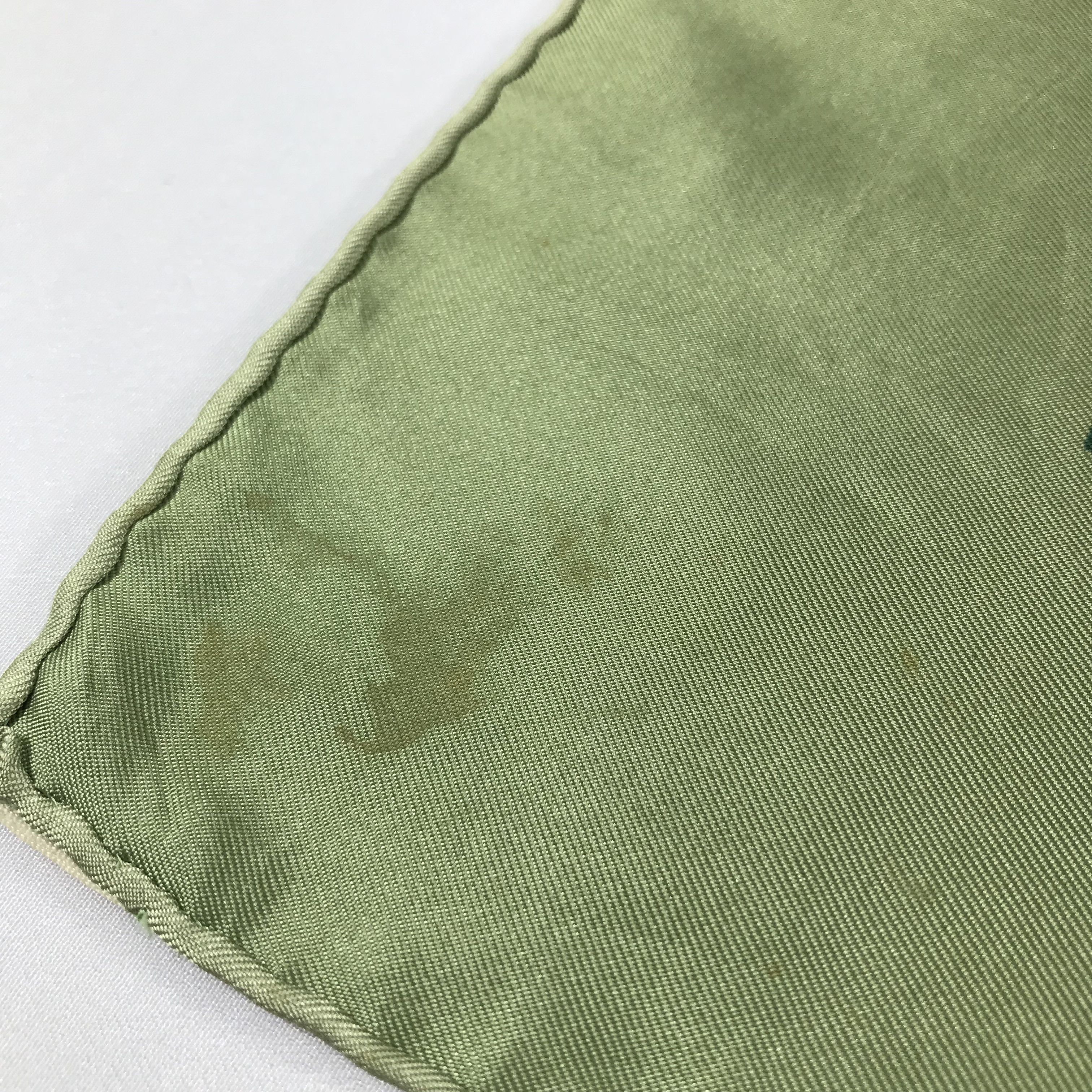 Japanese Brand Vintage Biki Silk Scarf M213 Size ONE SIZE - 4 Thumbnail