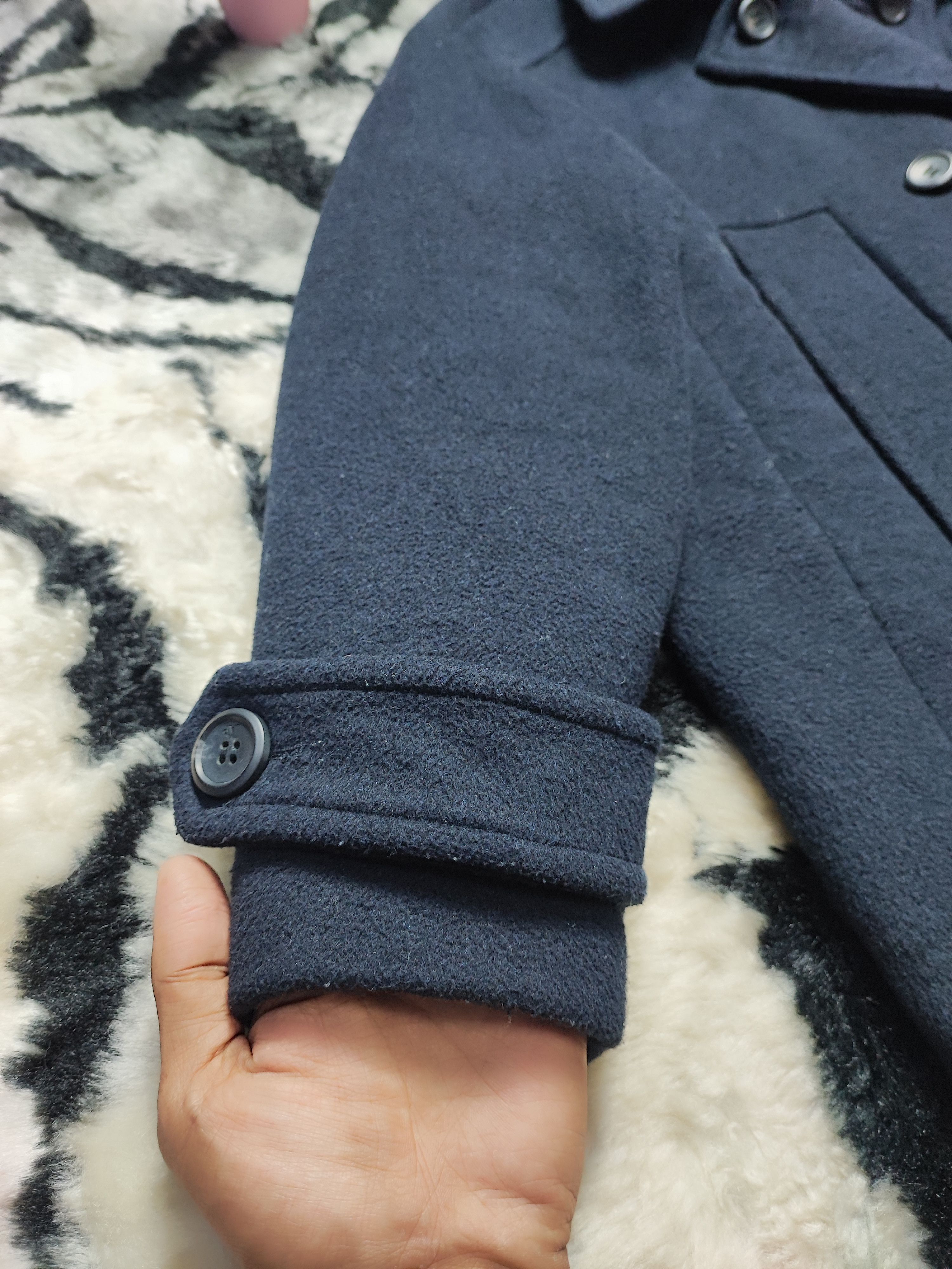 Designer Wool Jacket Inspired Issey Miyake Size US M / EU 48-50 / 2 - 8 Thumbnail