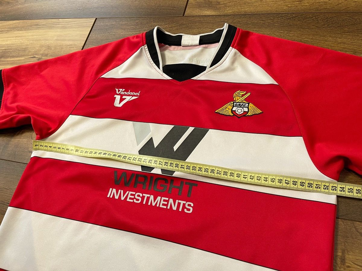 Nike Doncaster Rovers Shirt Large Red Vandanel Jersey 2009/2010 Size US L / EU 52-54 / 3 - 16 Thumbnail