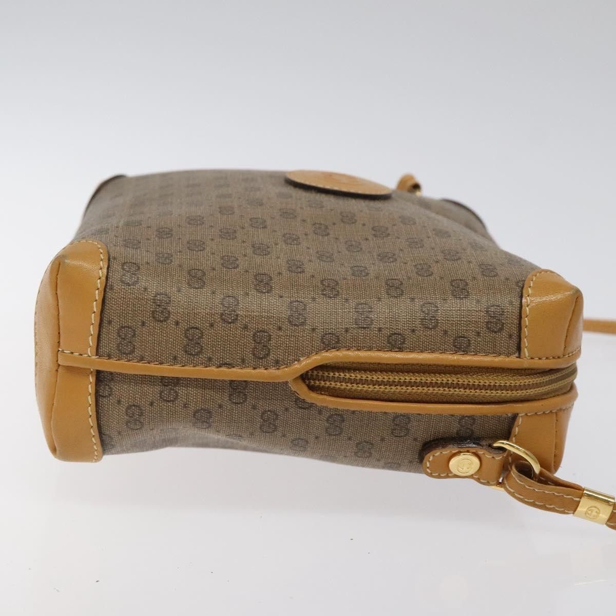 Gucci GUCCI Micro GG Supreme Shoulder Bag Pvc Beige Gold 007 115 Size ONE SIZE - 4 Thumbnail
