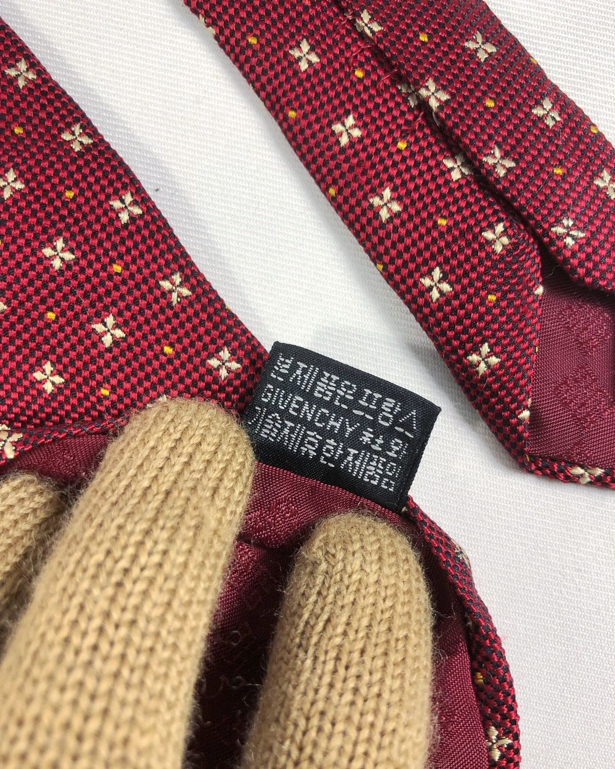 Givenchy Rare Givenchy Silk Tie Made in France Size ONE SIZE - 8 Thumbnail
