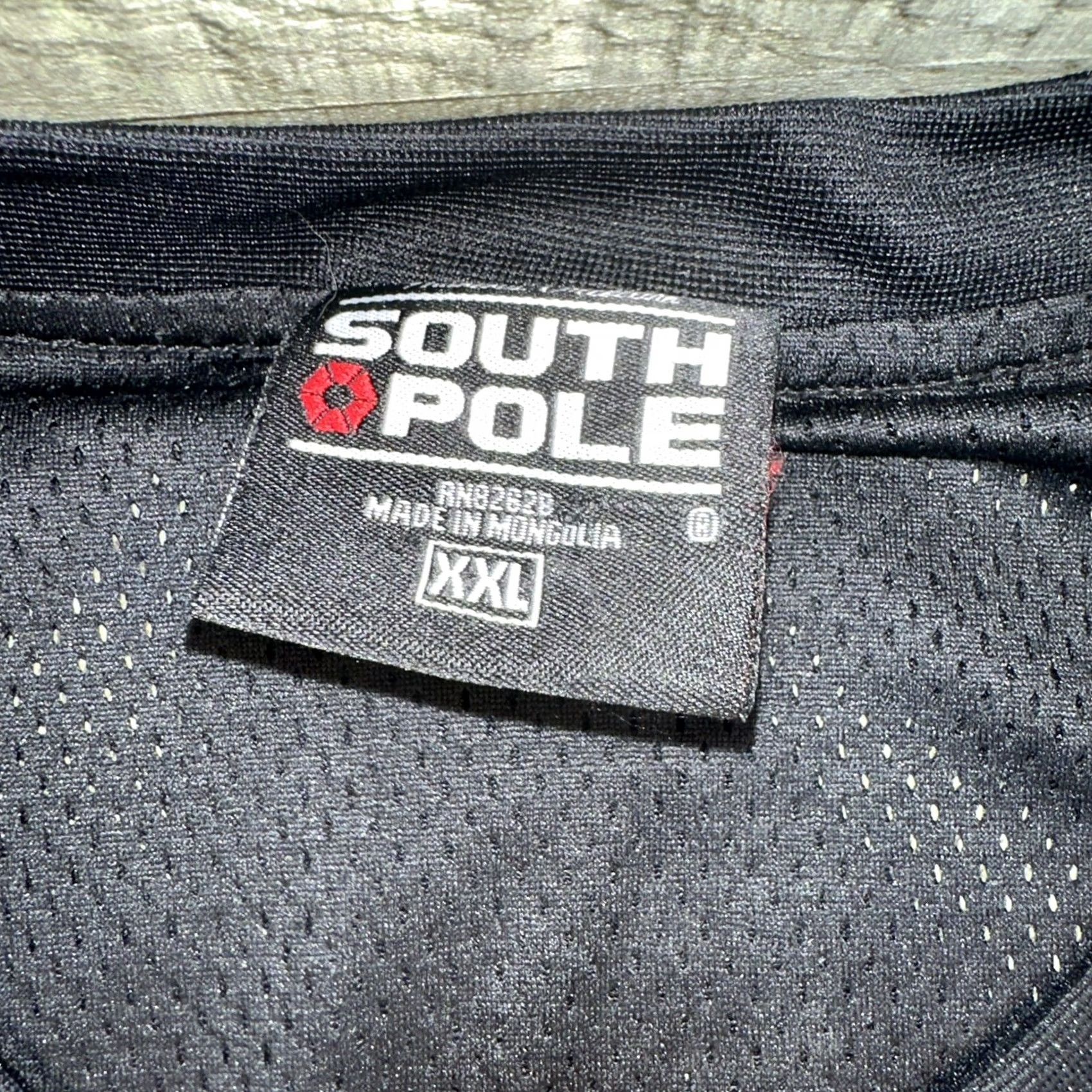 Southpole VINTAGE Southpole Basketball Jersey Shirt XXL Men Black 2XL Activewear Mens Basketball Jersey Size US XXL / EU 58 / 5 - 3 Thumbnail